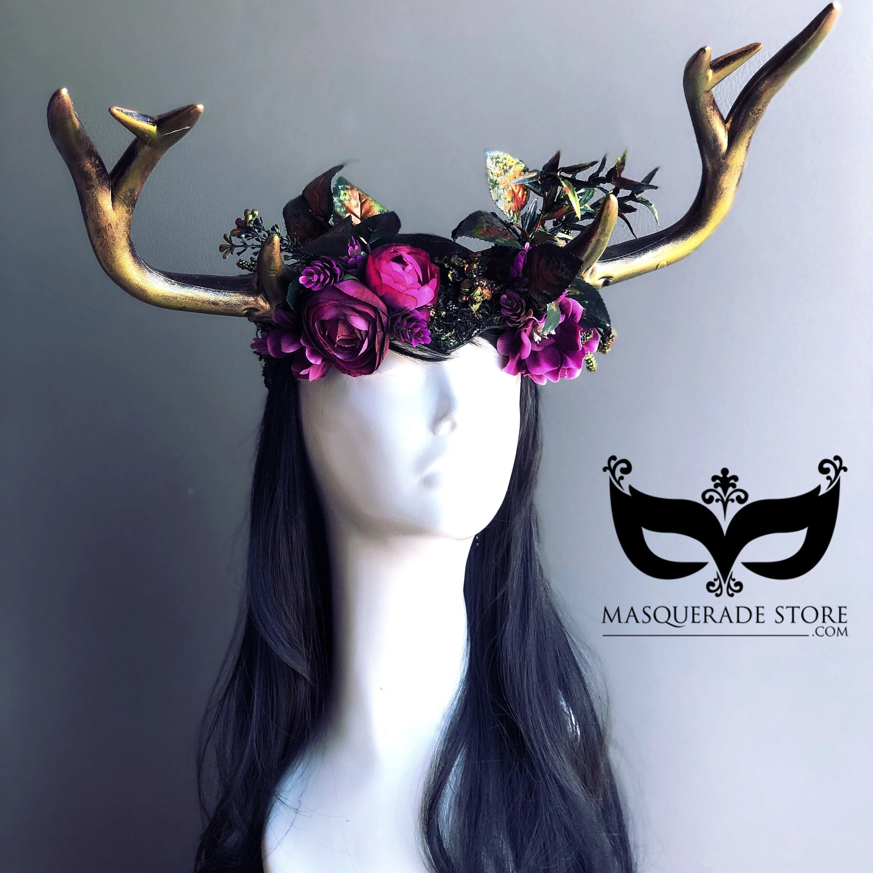 Deer Antler Headdress - Beltane