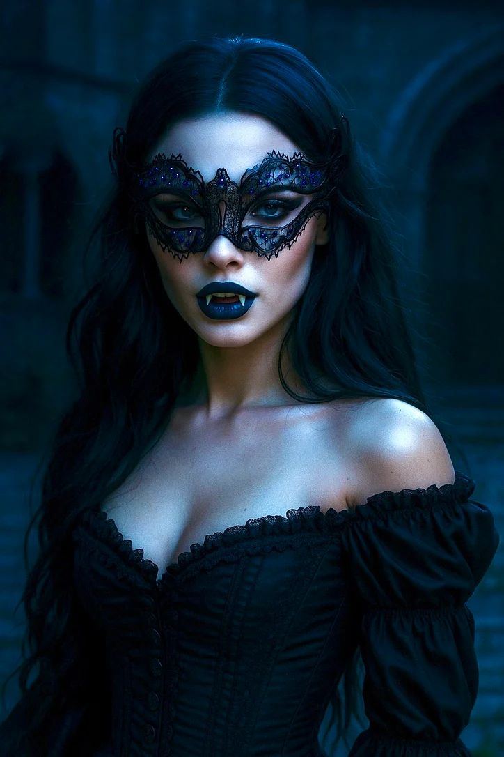 Katherine Mask - Blue/Black - Image 3