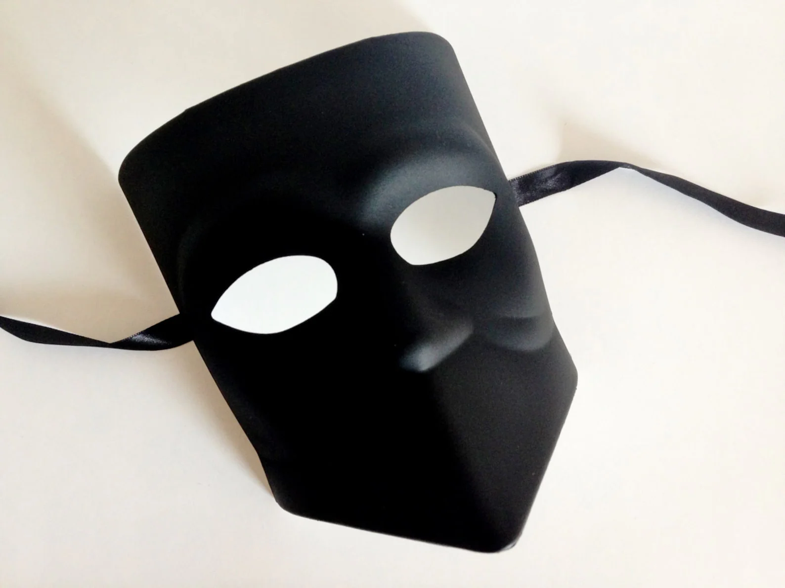 Men's Bauta Mask - Black