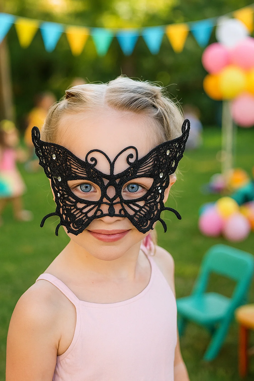 Black Lace Butterfly Mask