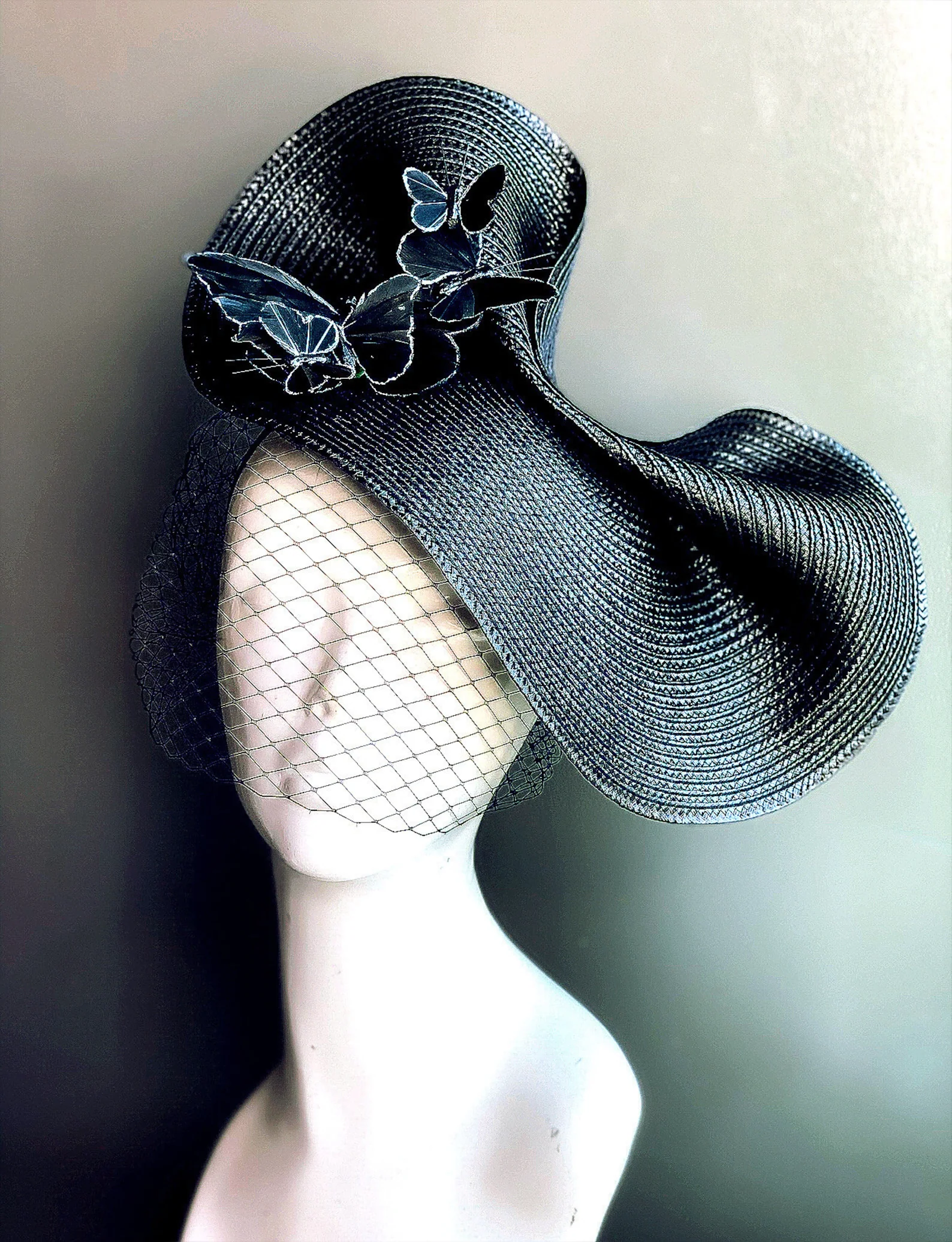 Nocturne Butterfly Fascinator