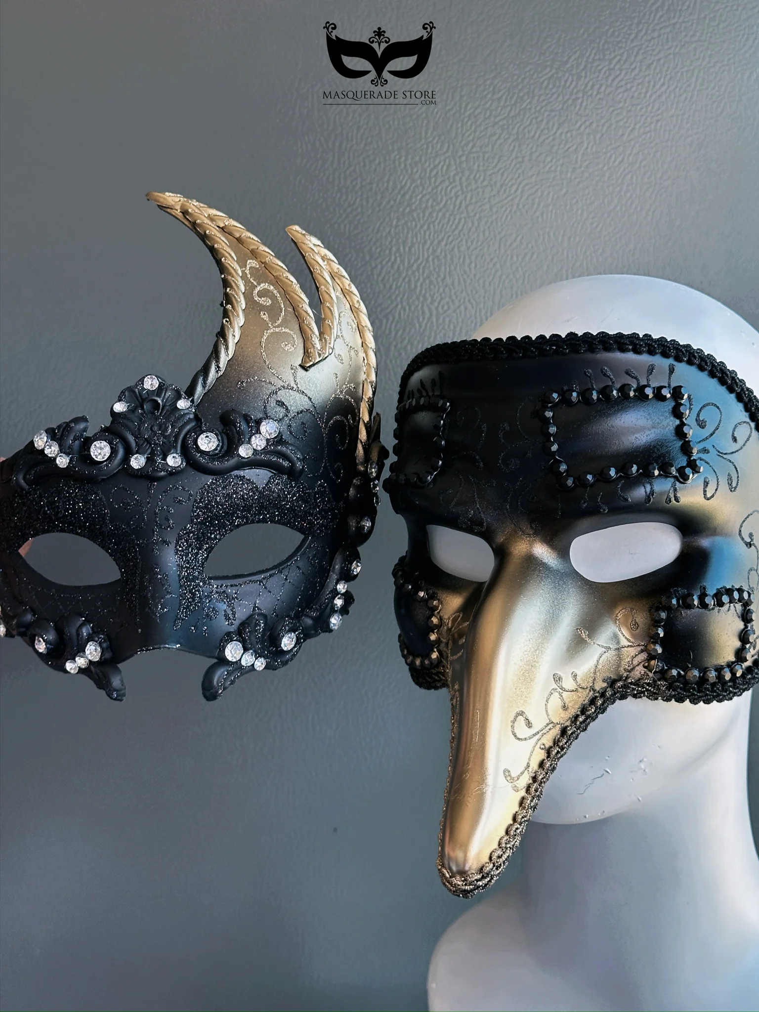 Eternal Masquerade - Black Gold Set