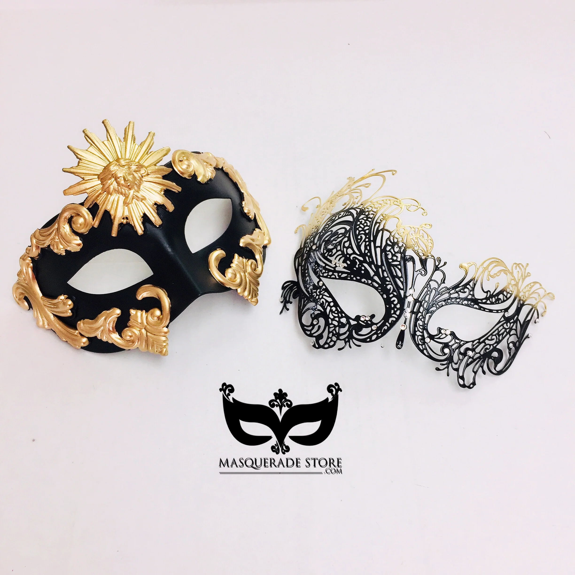 Golden Radiance - Black & Gold Set