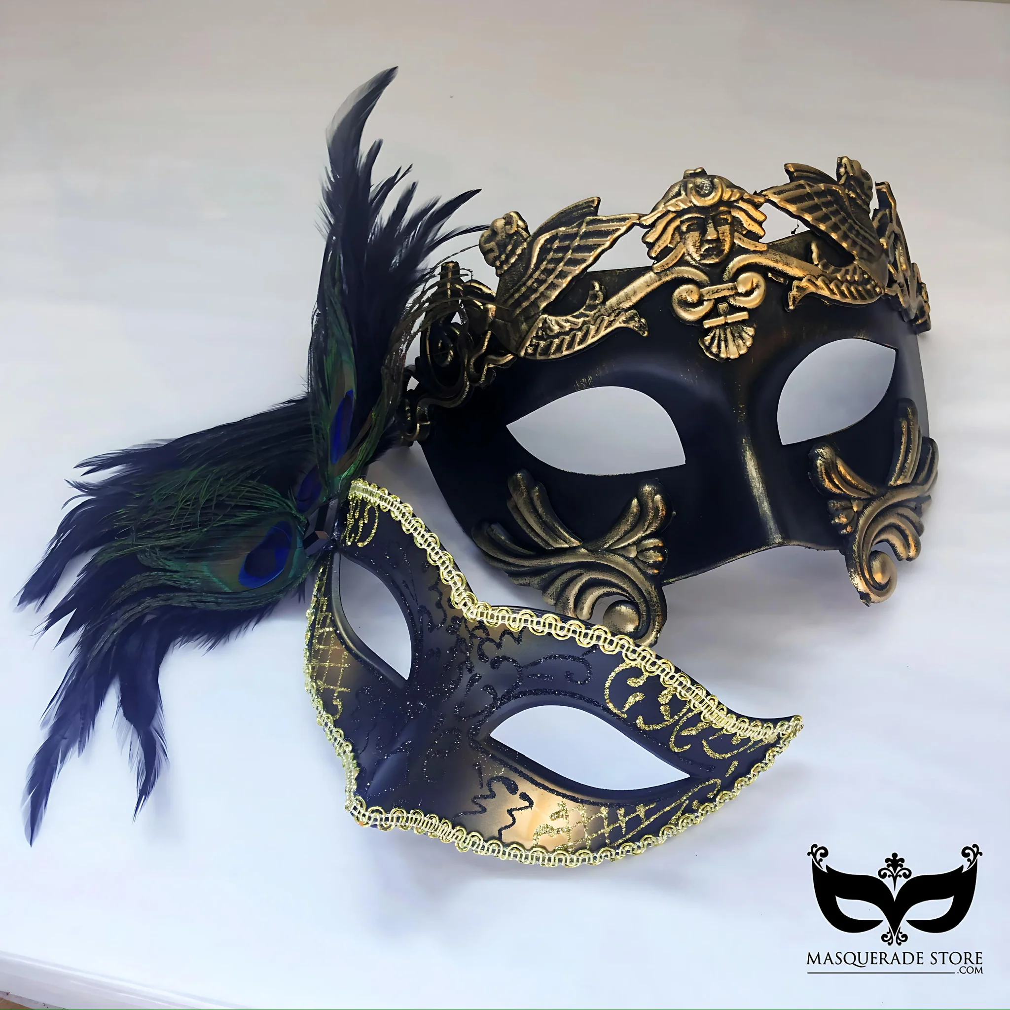 Regal Mirage – Black Gold Masks - Image 2