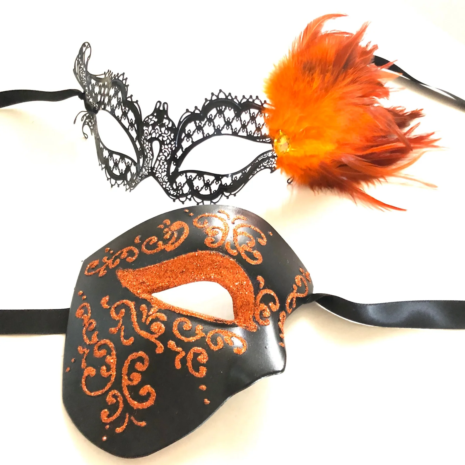 Phantom Pair - Black & Orange