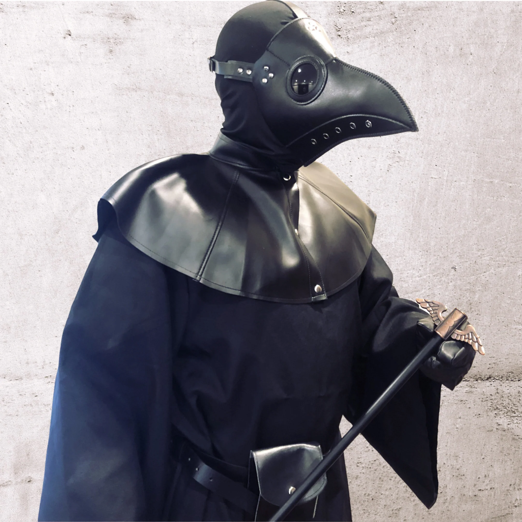 Complete Plague Costume - Minimalist Mask - Image 2
