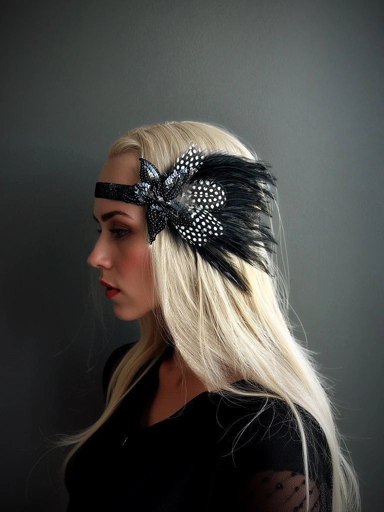 Velvet Gatsby Headband