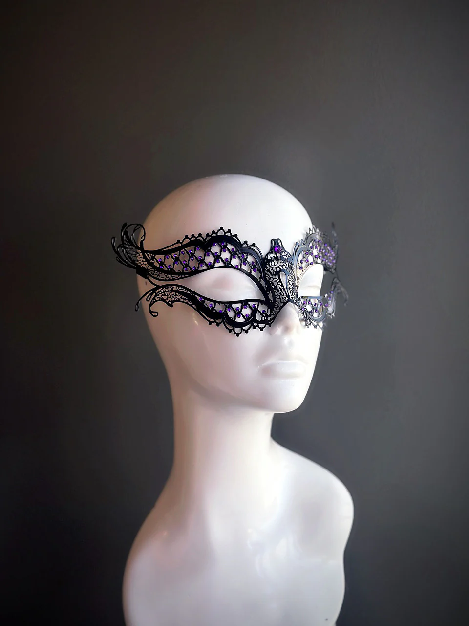 Katherine Mask - Black/Purple - Image 4