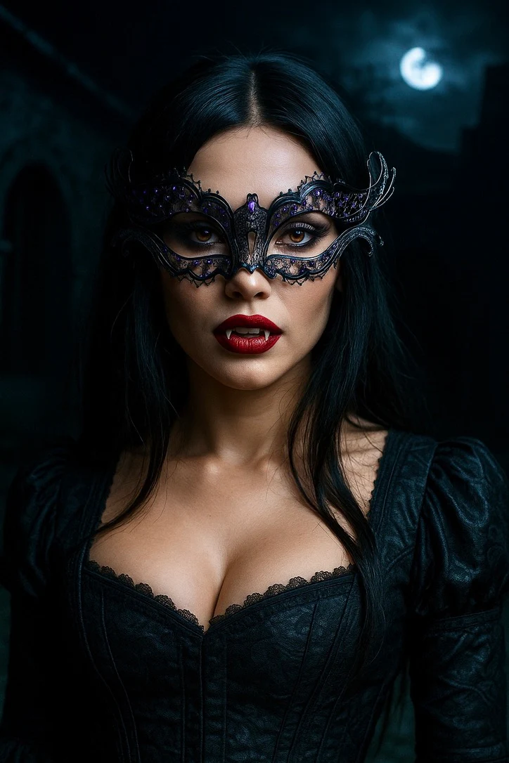 Katherine Mask - Black/Purple - Image 5
