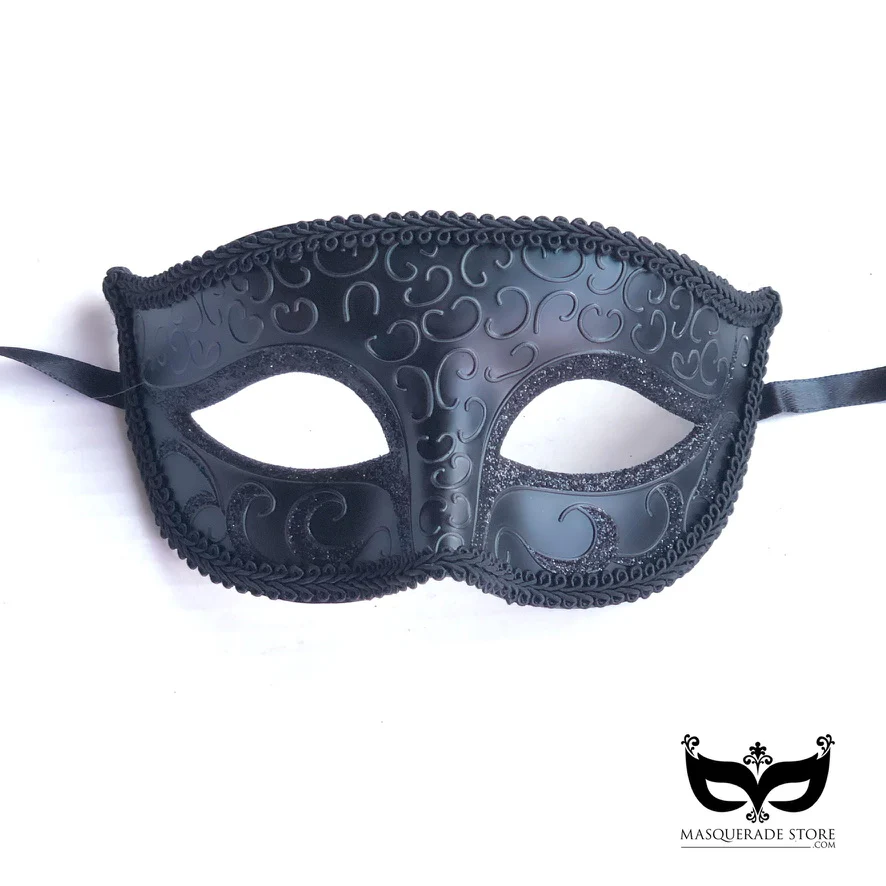 Ombré Men’s Mask - Black - Image 5
