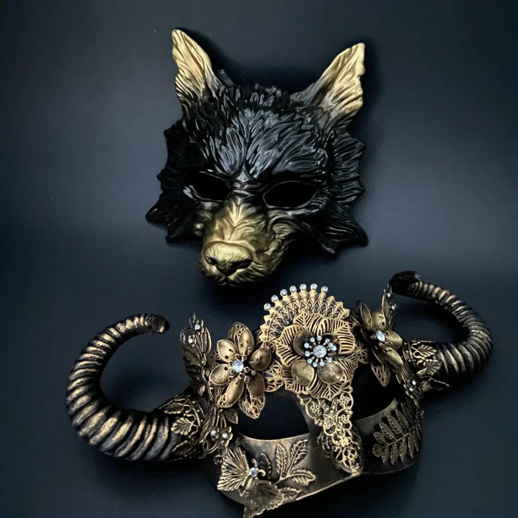 Wolf & Muse Masquerade Duo