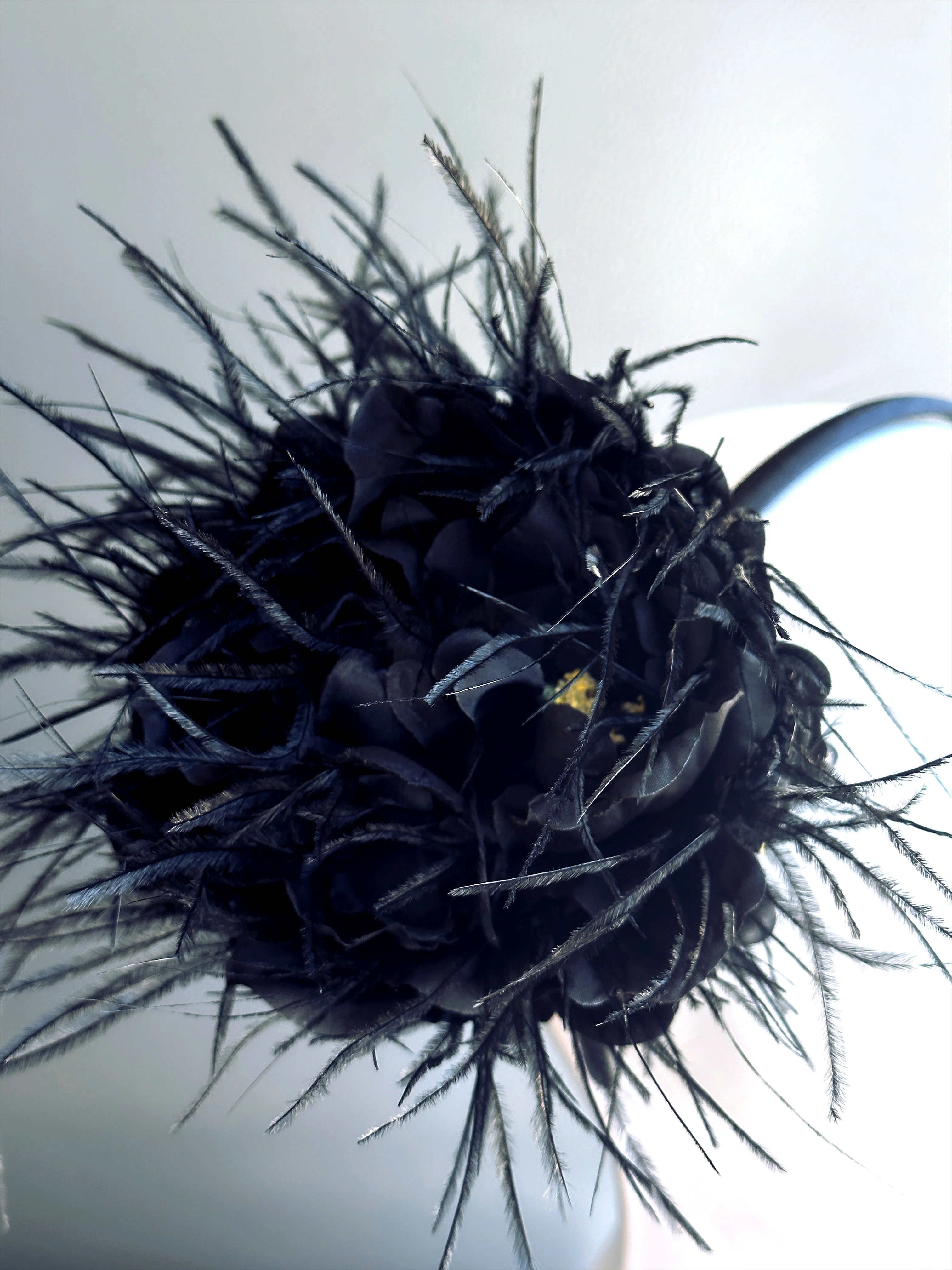 Rosabelle – Black Fascinator Hat