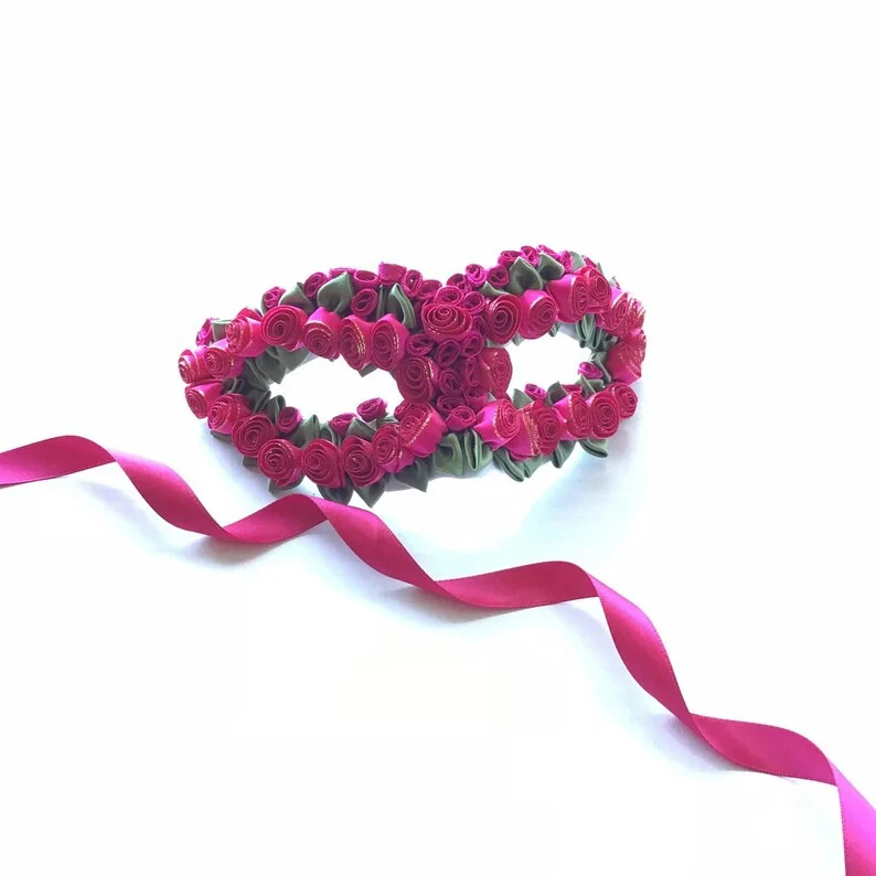 Bloom Serenade – Rose Bouquet Mask - Image 2
