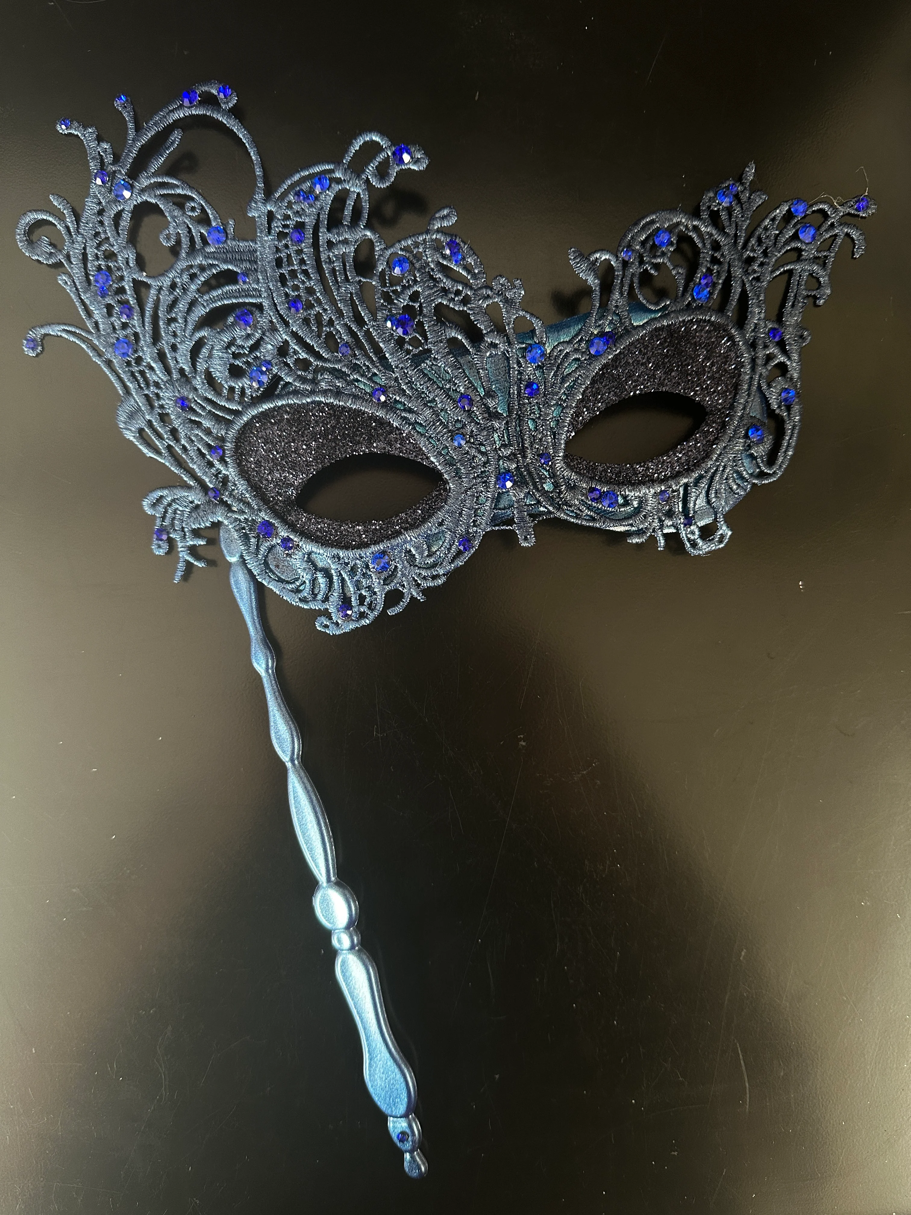 Handheld Blue Lace - Blue Crystal - Image 2