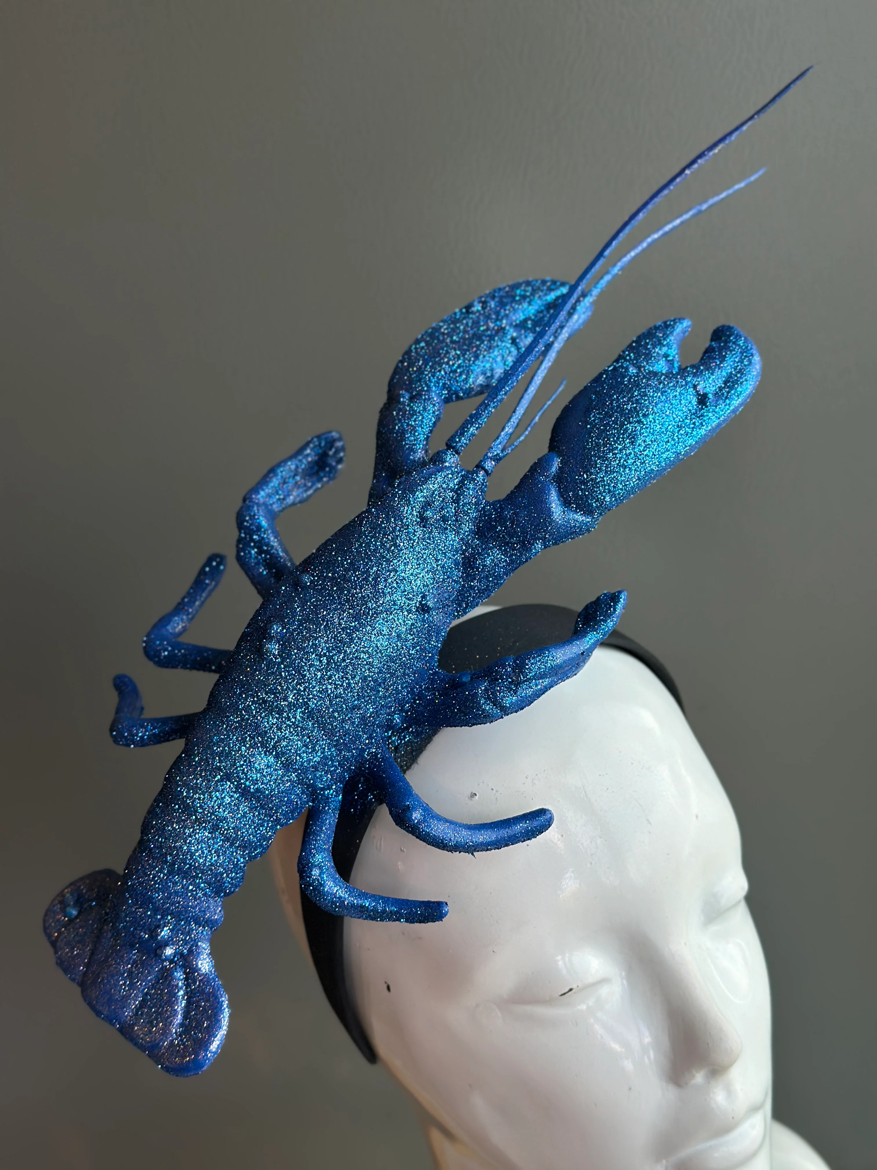 The Blue Lobster - Fascinator Hat - Image 4