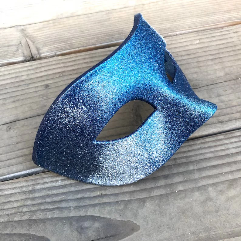 Blue Spark – Glitter Mask - Image 3