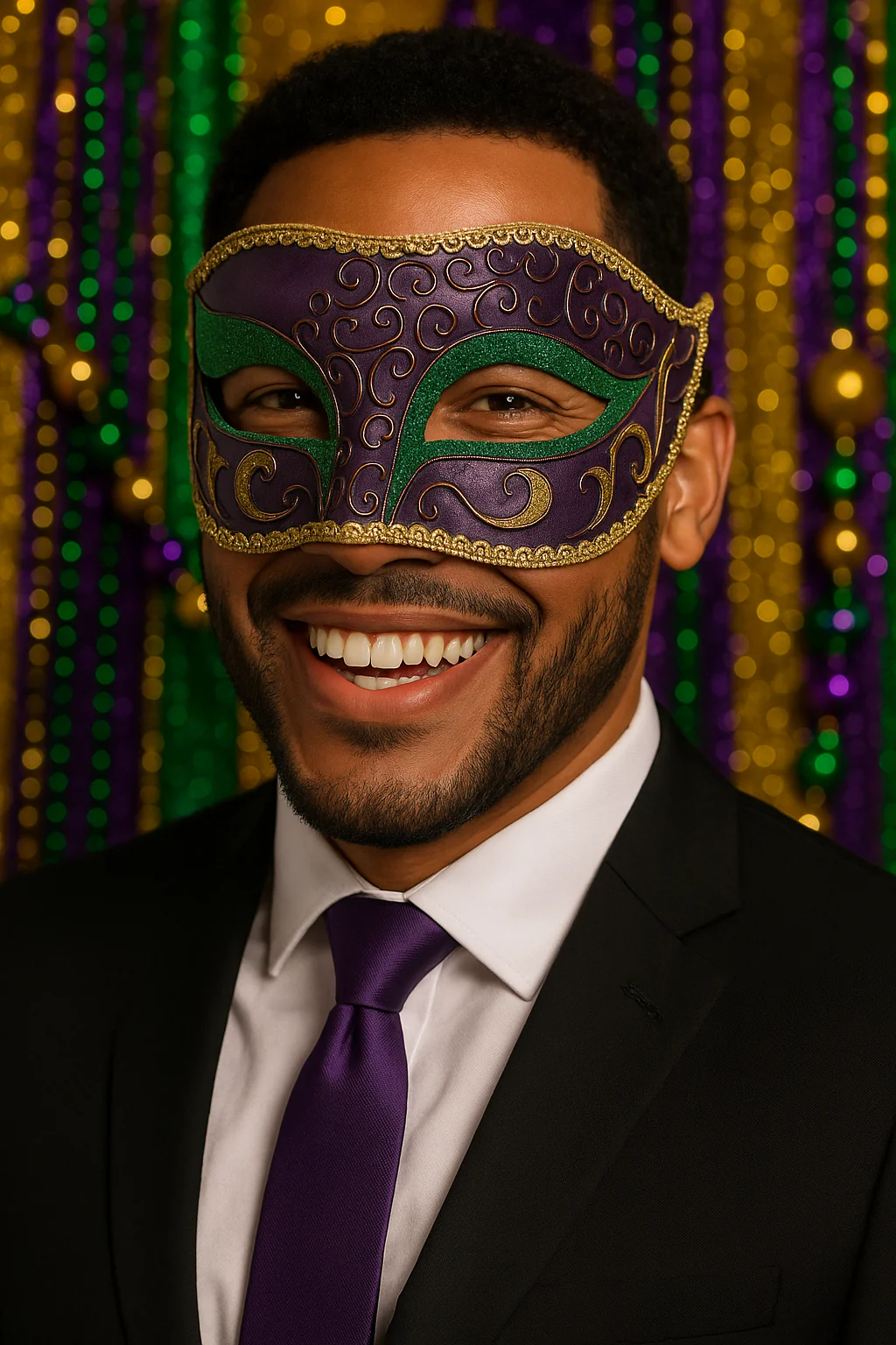 Bulk Masks - Elegant Mardi Gras Venetian Masks - Image 3