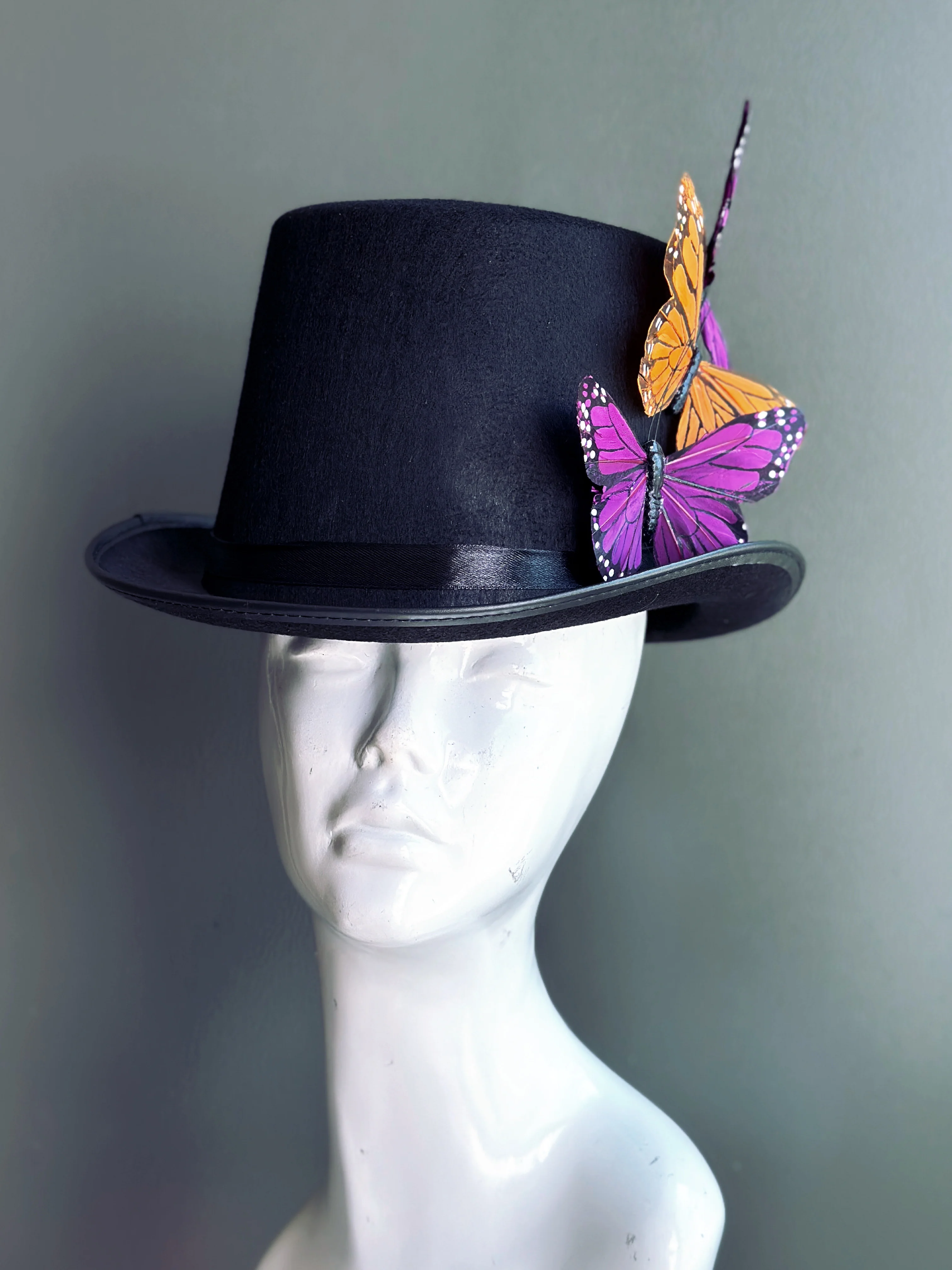 Wingspan Whimsy – Top Hat (Black) - Image 2