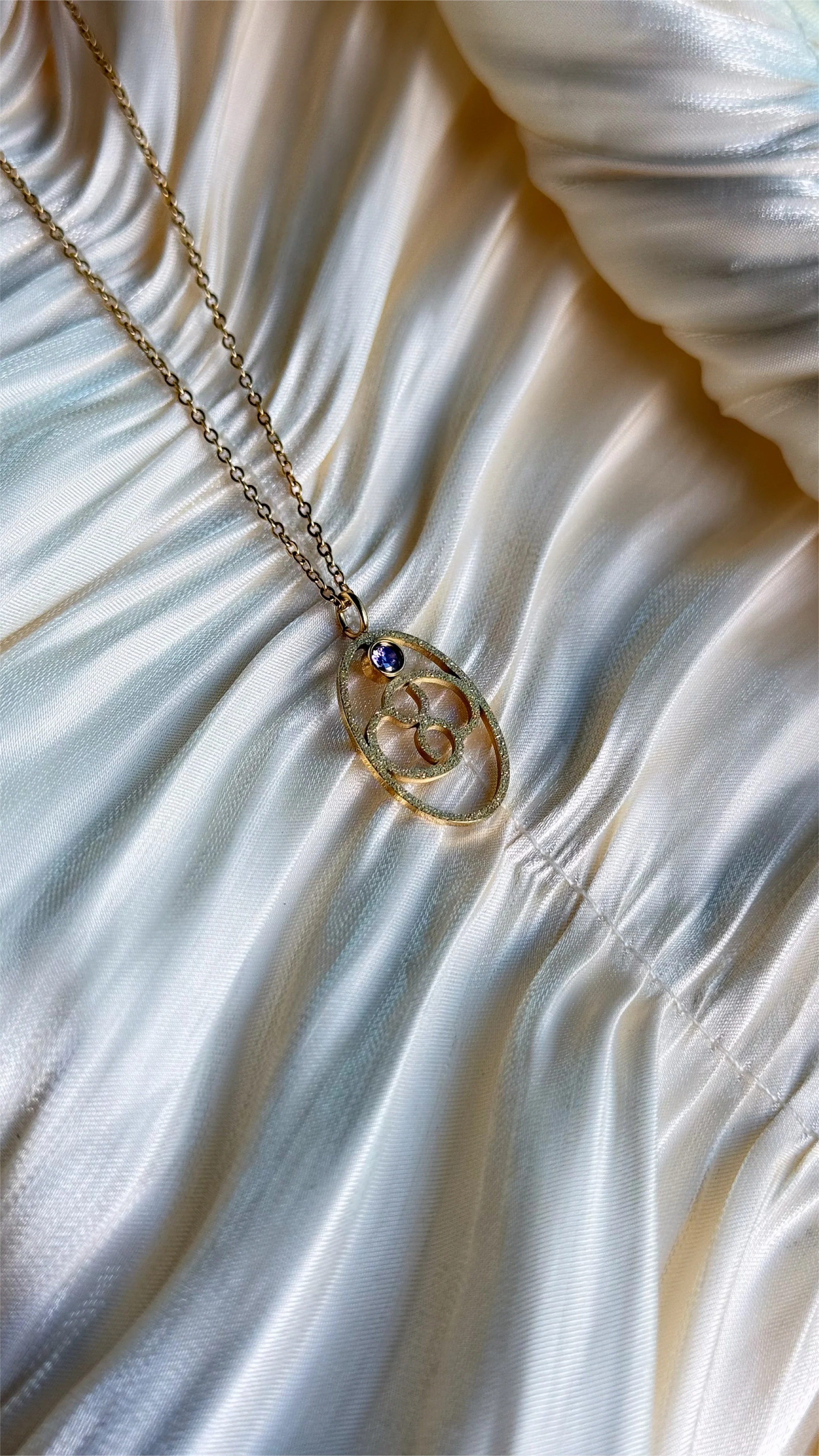 Cancer - Zodiac Necklace (Gold) - Image 2