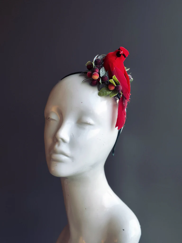 Cardinal Joy Holiday Headband - Image 3