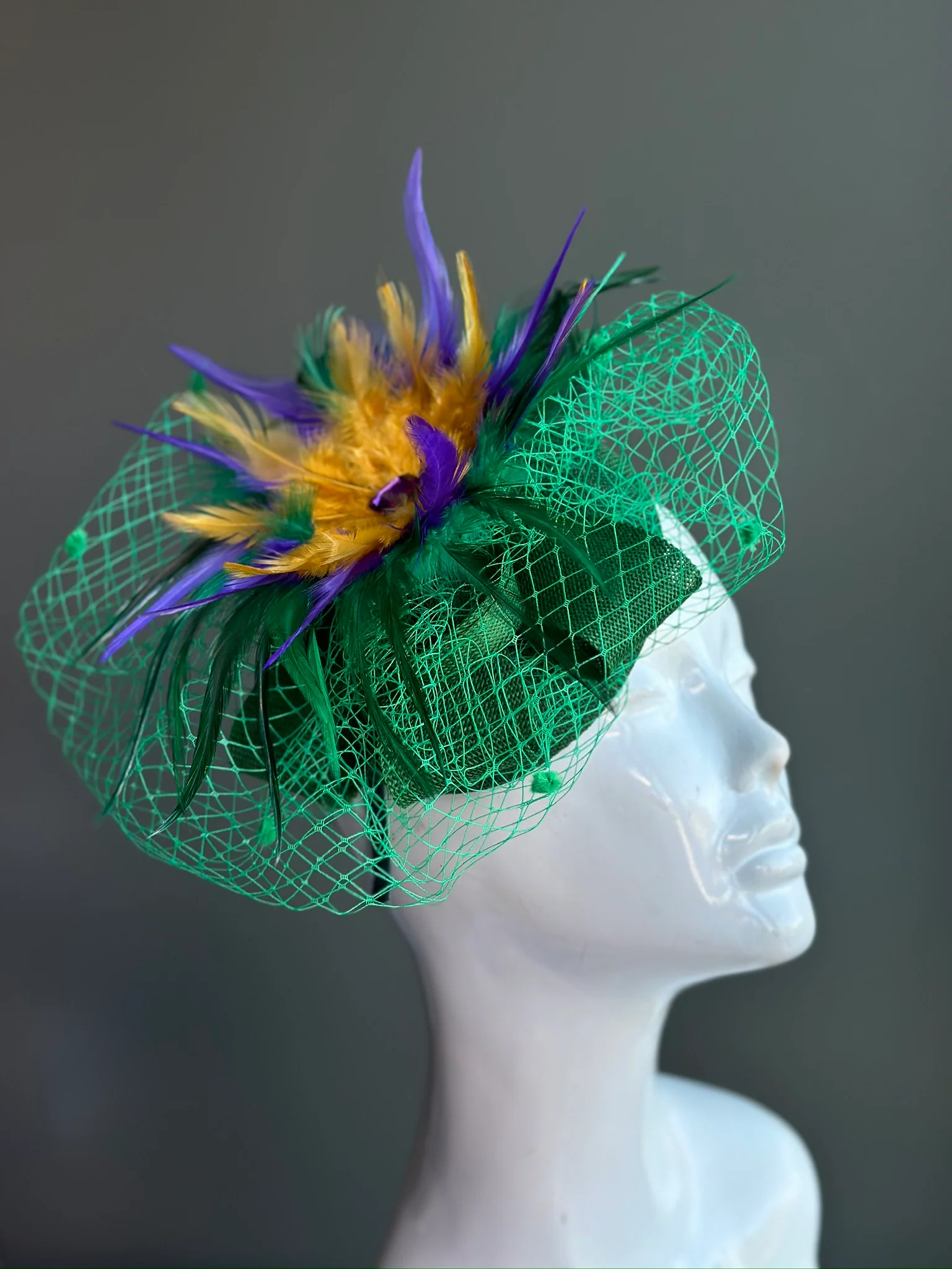 Carnival Glow Fascinator - Image 5