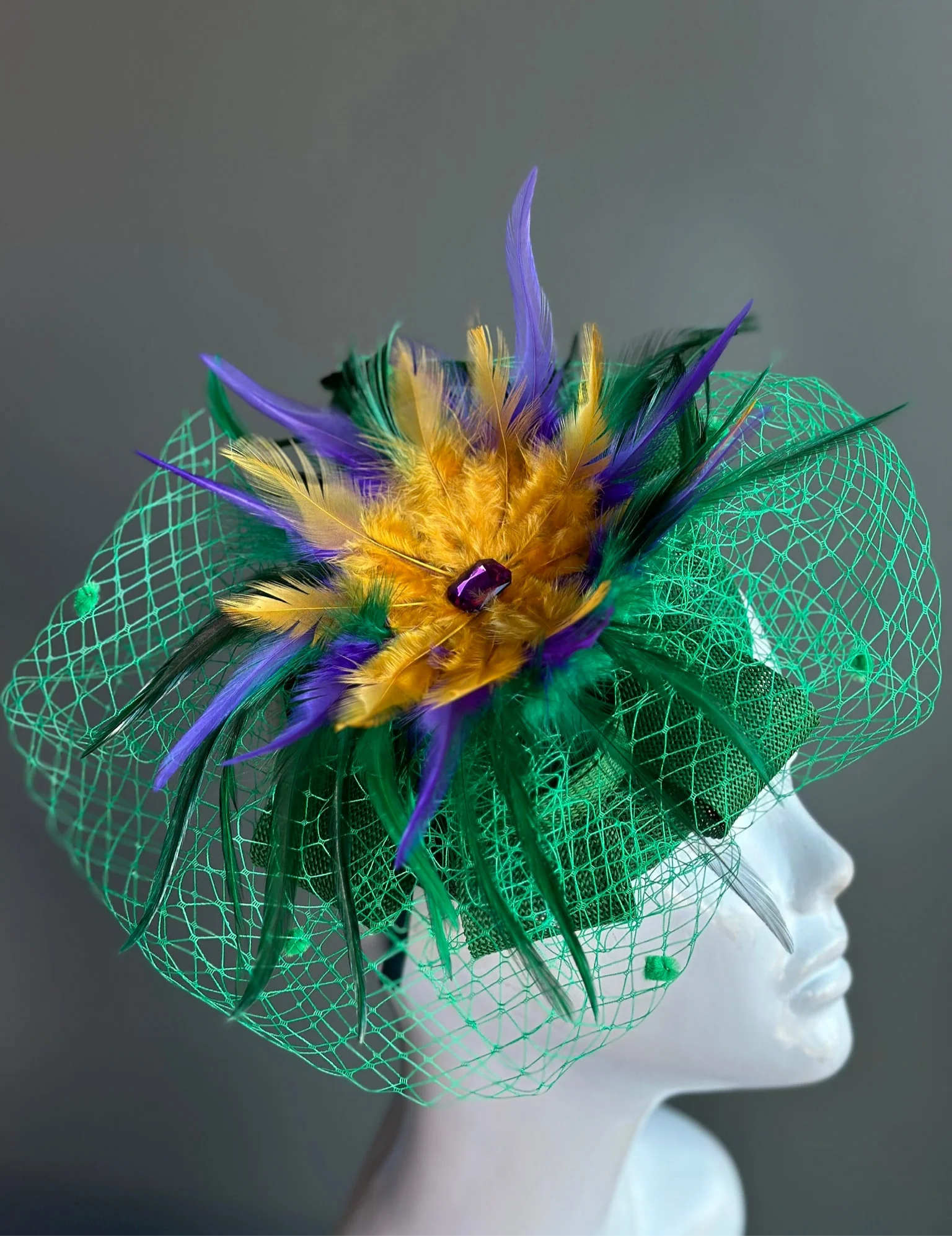 Carnival Glow Fascinator - Image 6