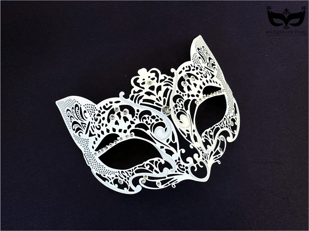 Metal Cat Mask - Many Colors - Image 4