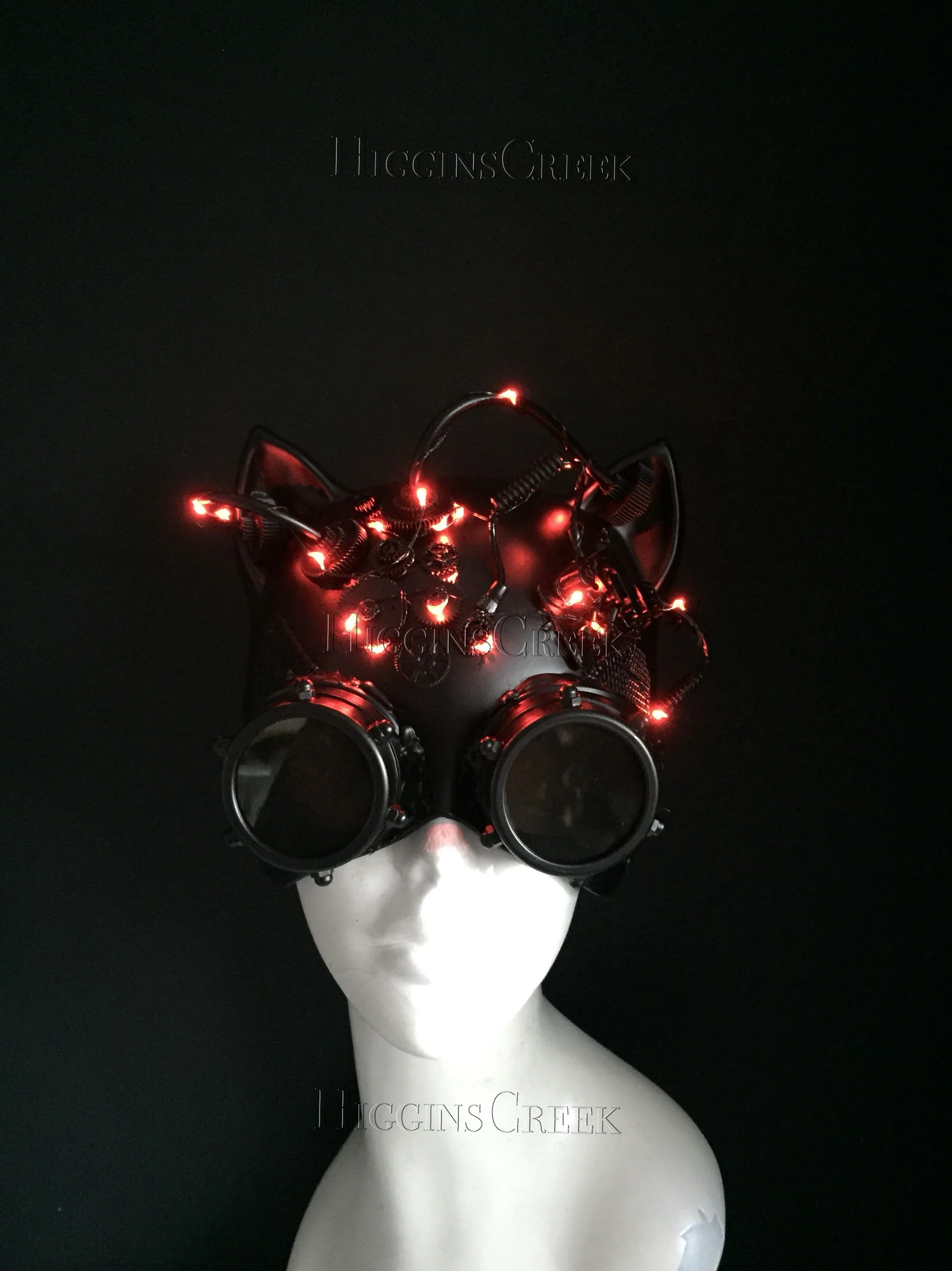 Steampunk Cat - LED Lights - Image 6