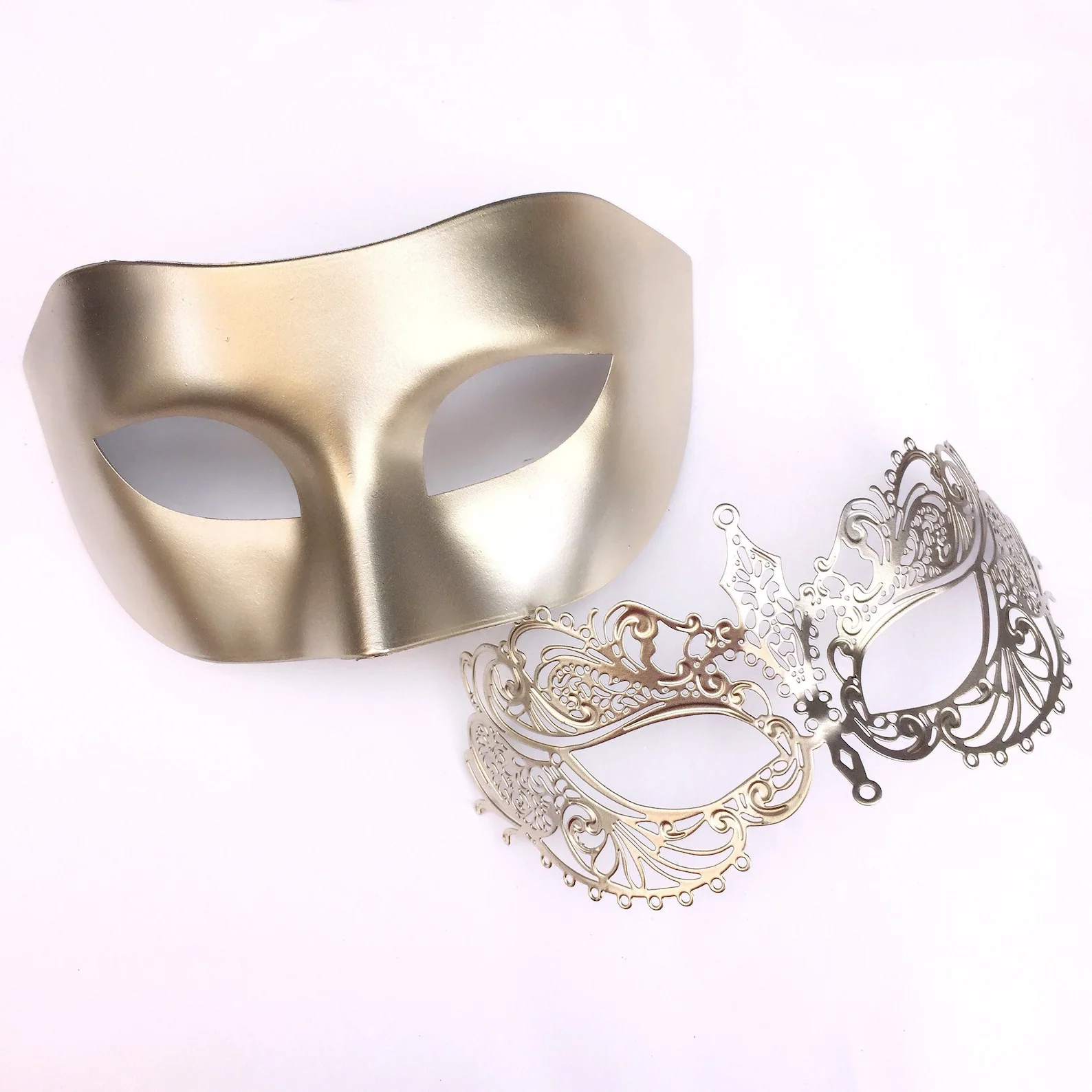 Champagne Elegance Masks - Image 2