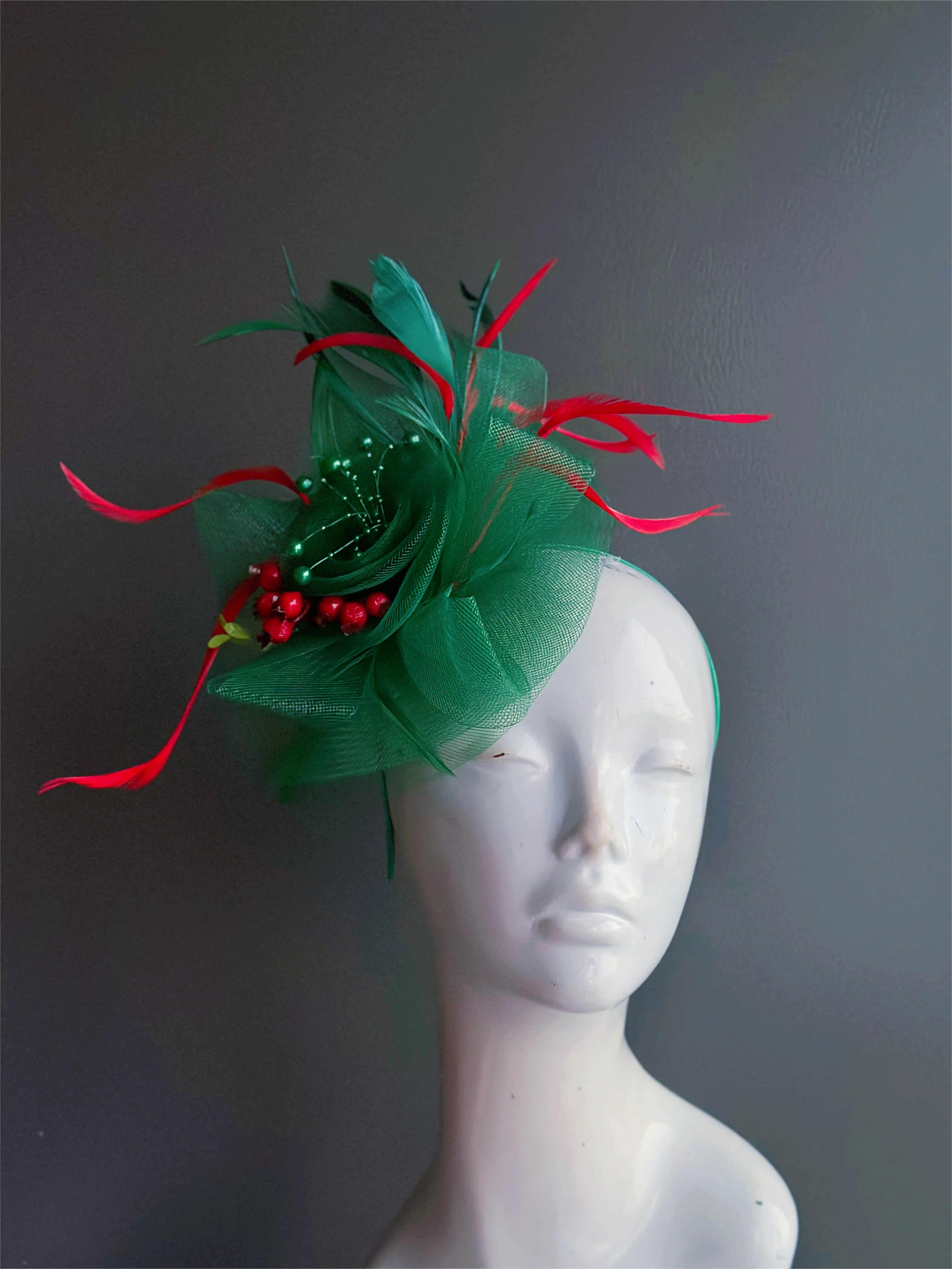Christmas Celebration Fascinator - Image 2