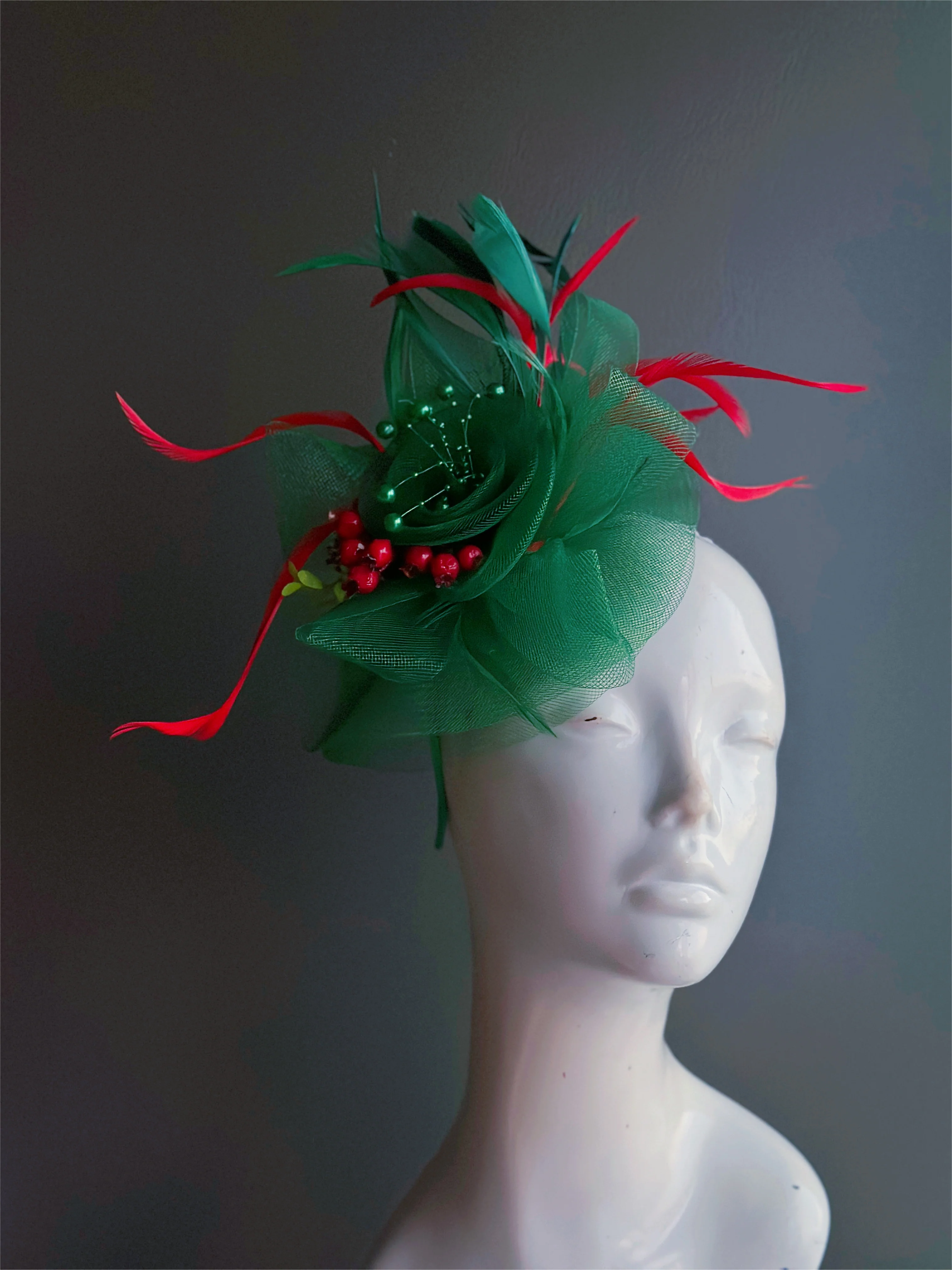 Christmas Celebration Fascinator - Image 4