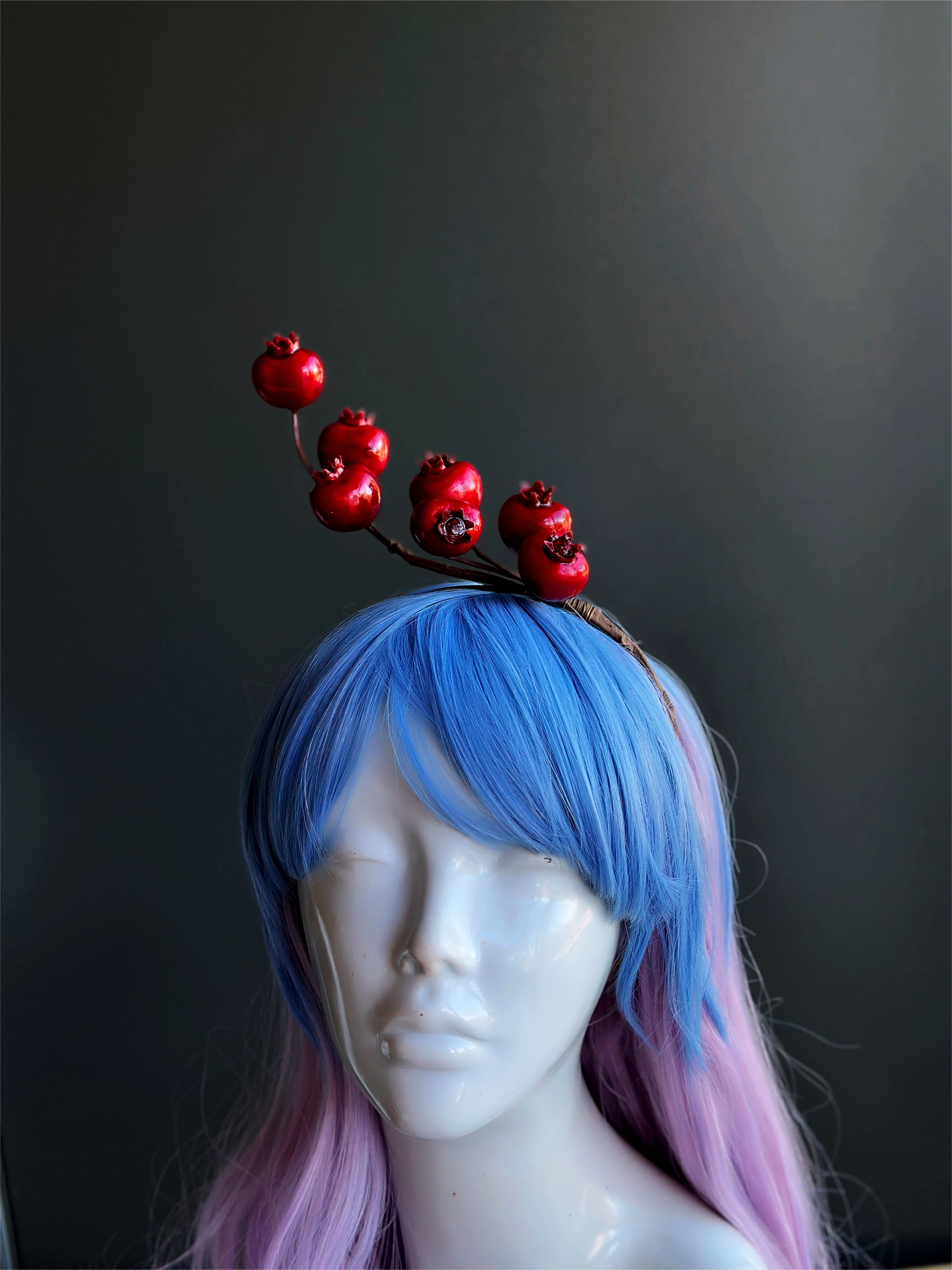 Christmas Pomegranate Headband - Image 4