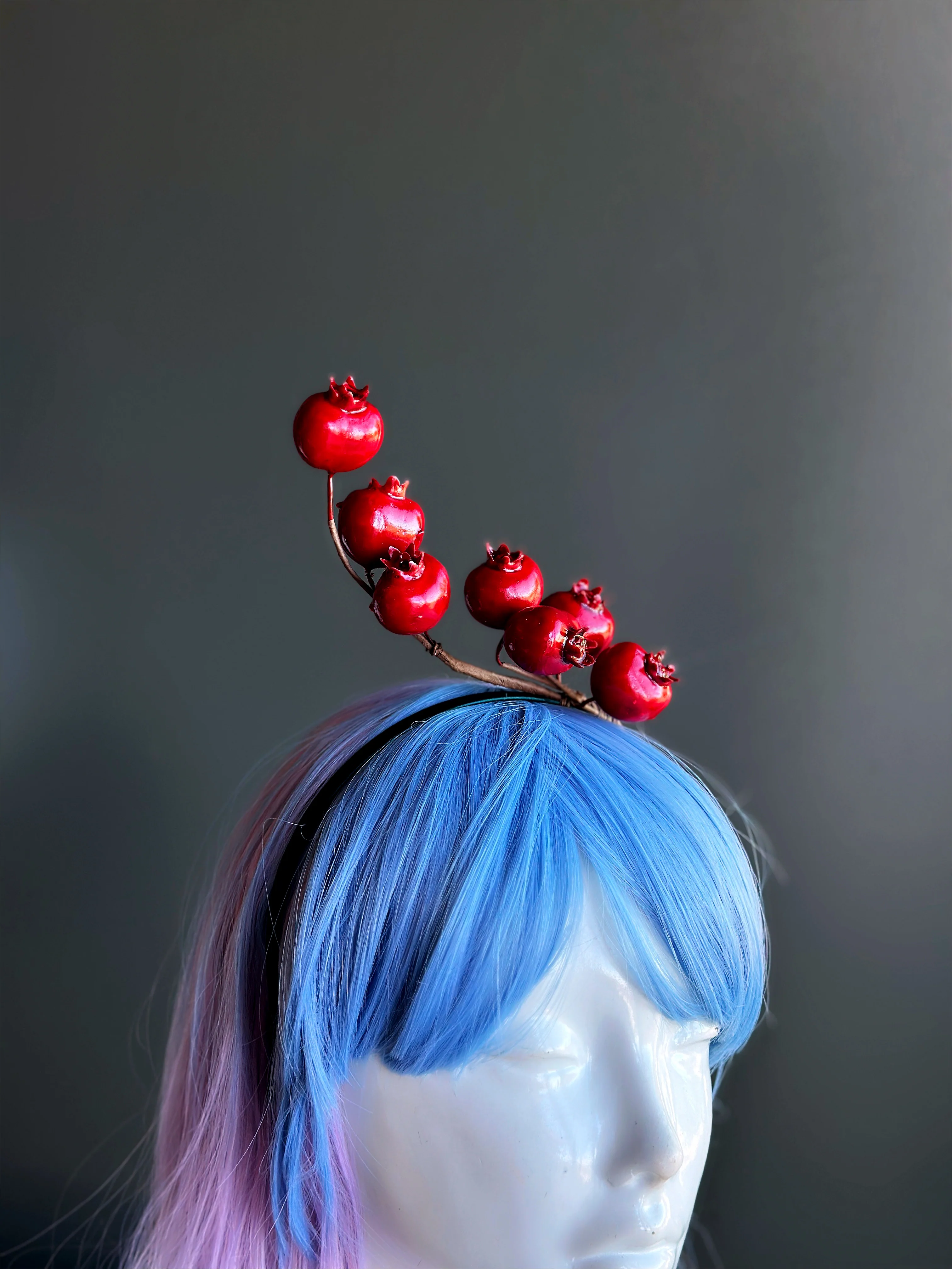 Christmas Pomegranate Headband - Image 6