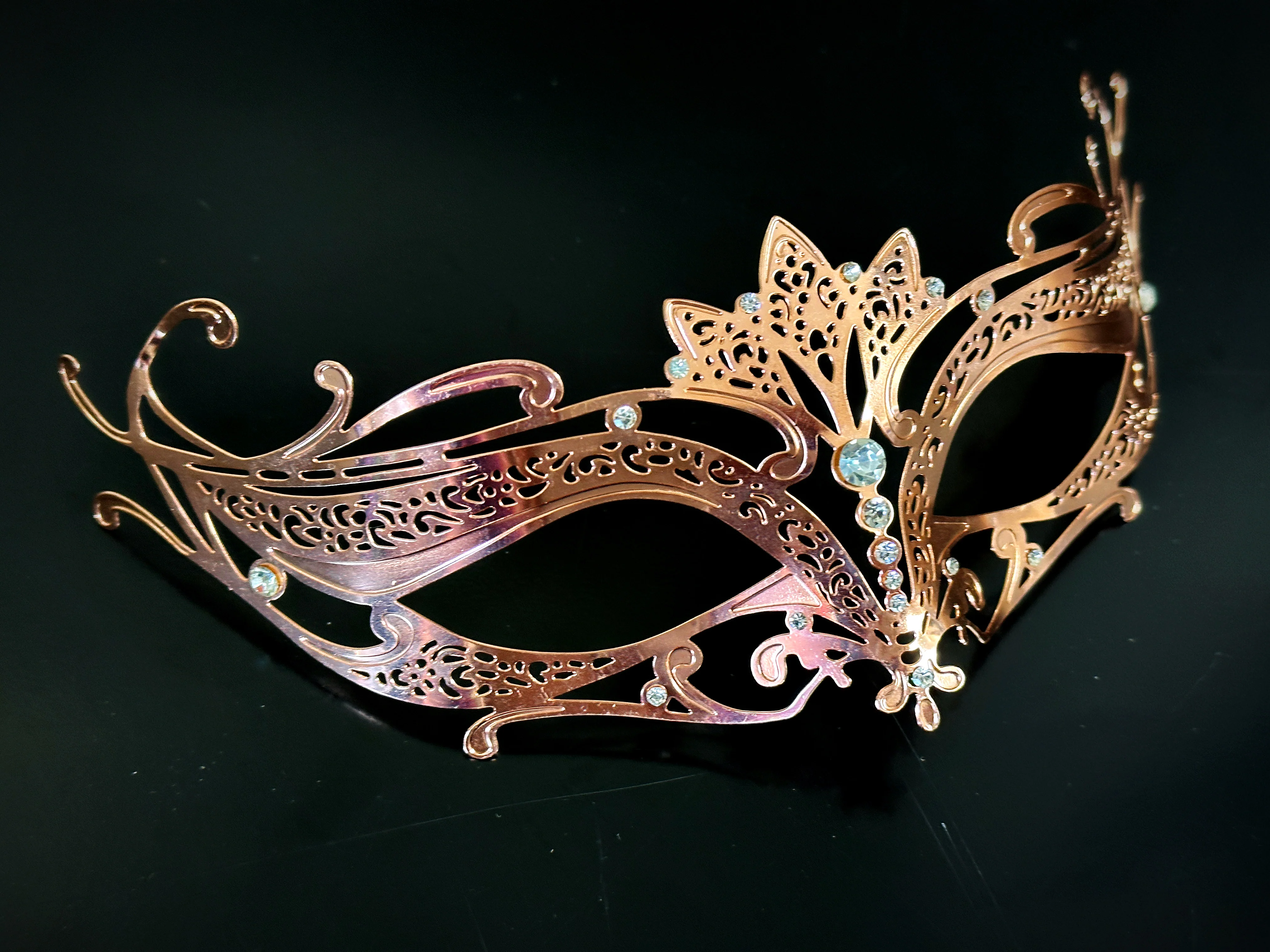 Venetian Masks - Rose Gold - Image 3
