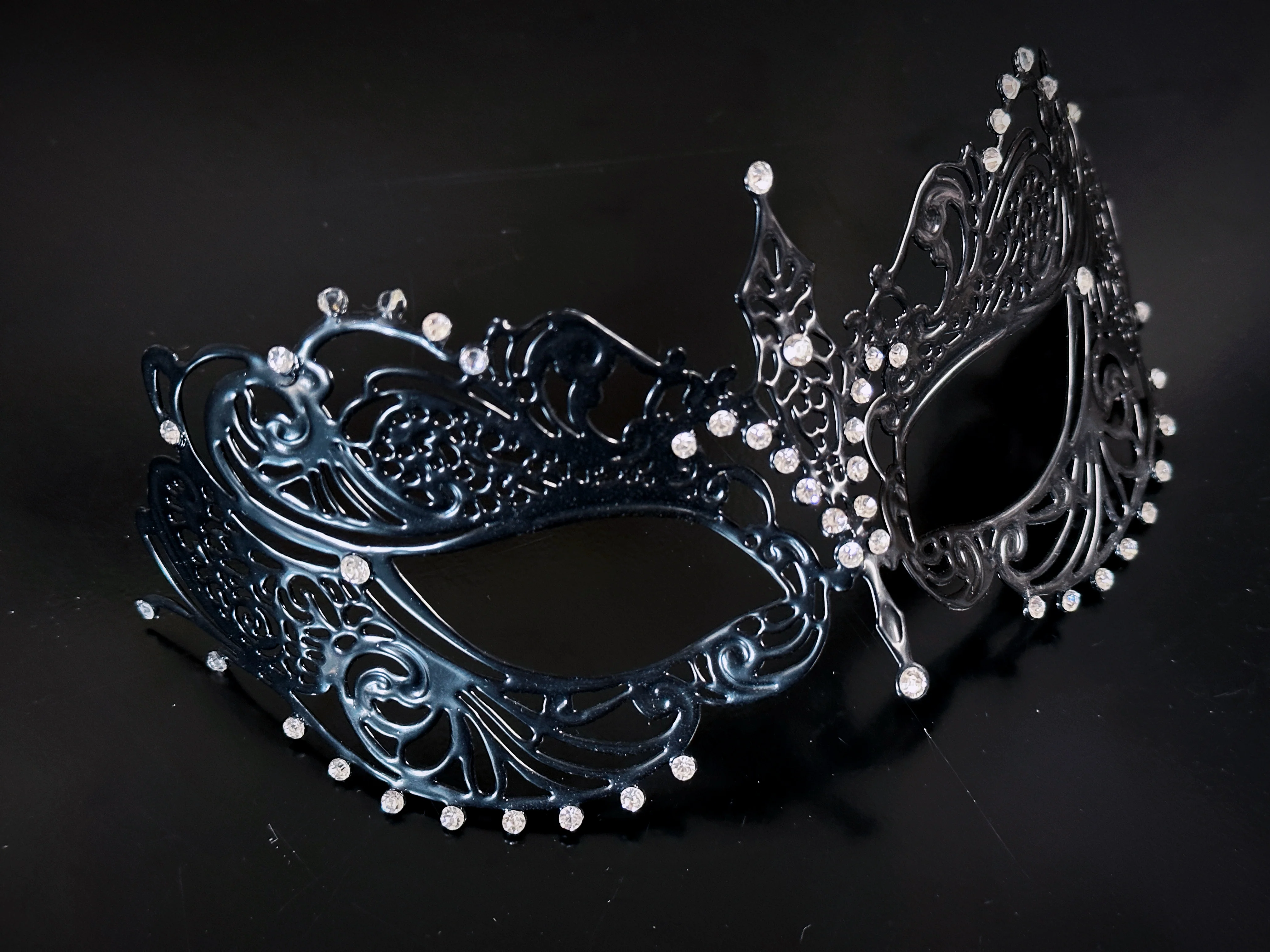 Noir Elegance Pair - Black - Image 4