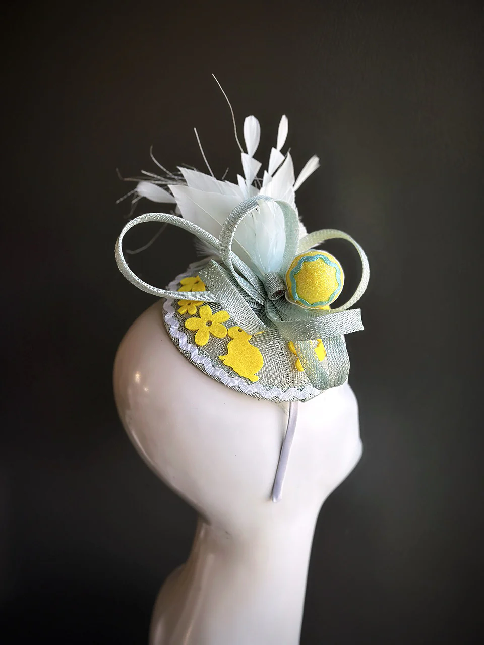 Easter Fascinator - Egg & Bunny Hunt - Image 3