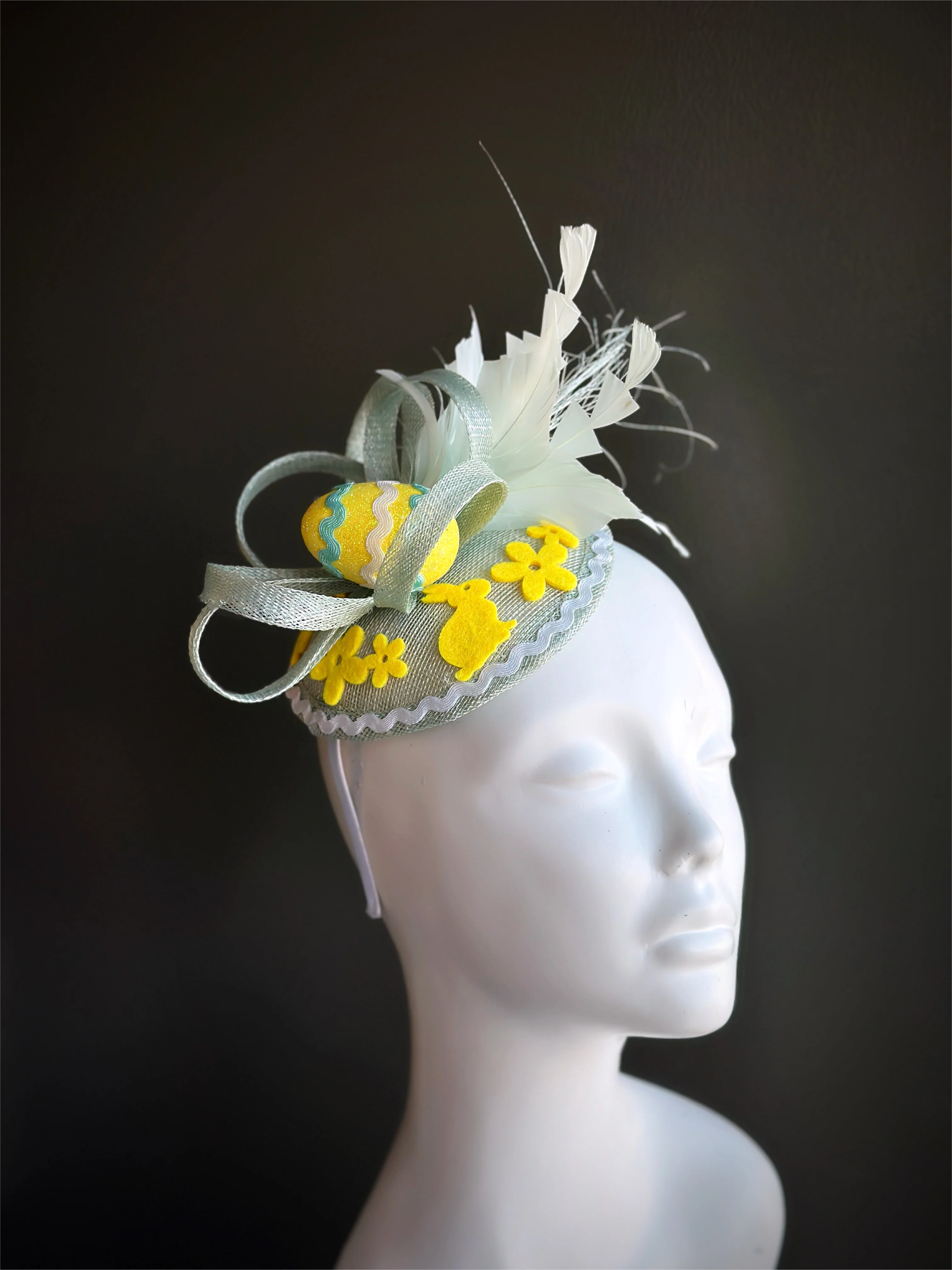 Easter Fascinator - Egg & Bunny Hunt - Image 4