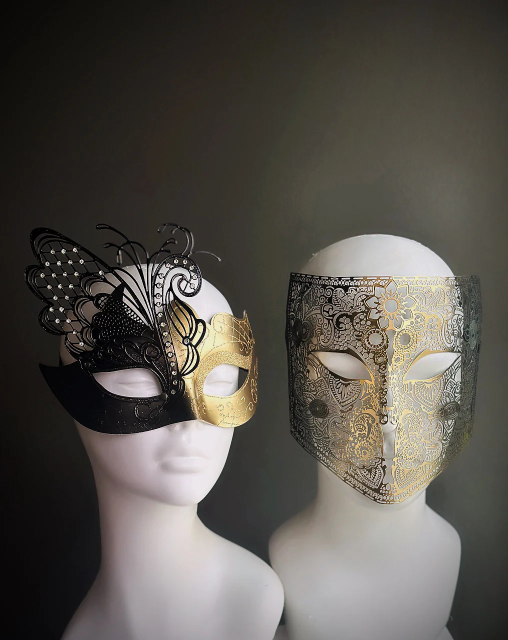 Enchanted Dusk Masks - Black/Gold - Image 2