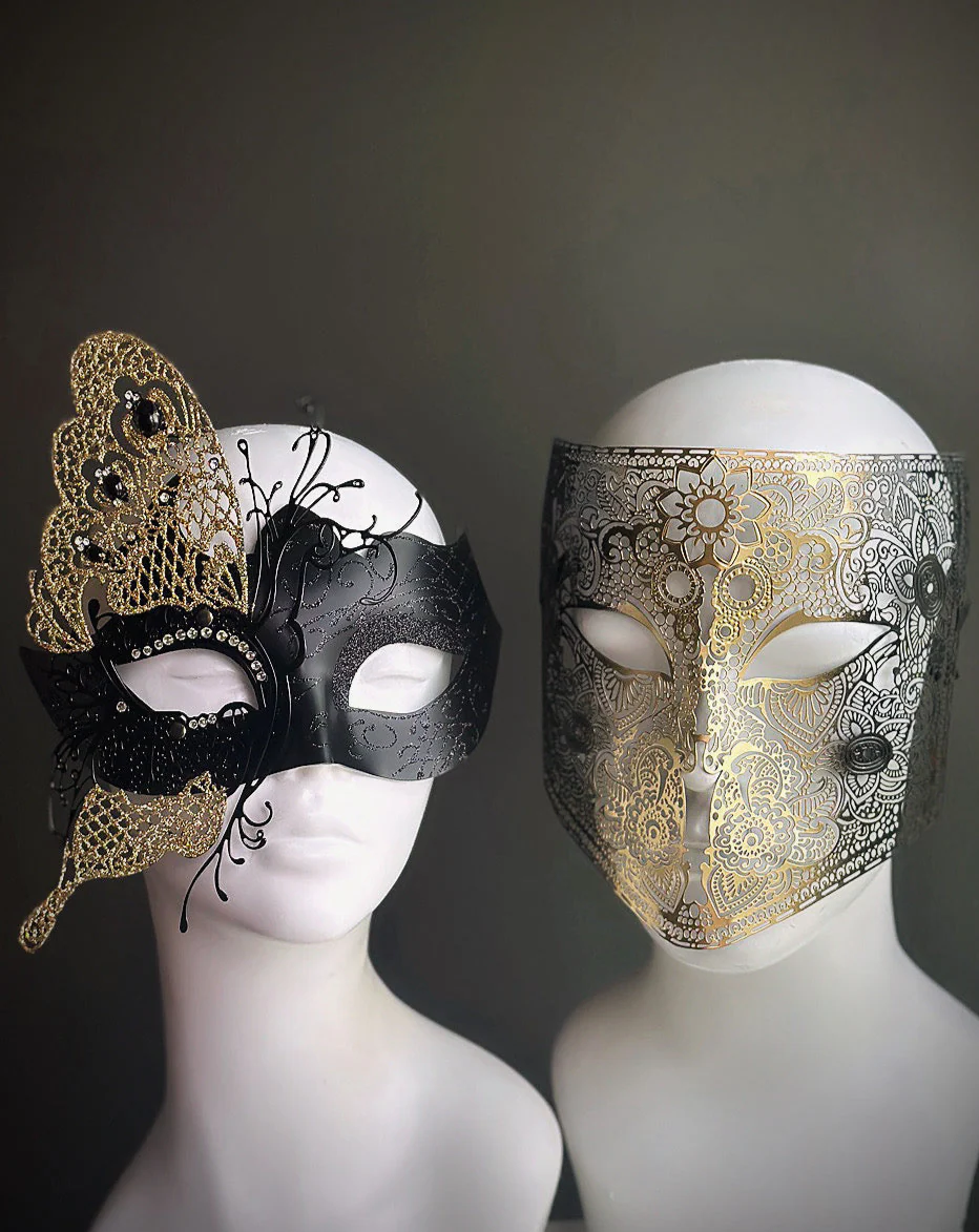 Enchanting Masks - Black/Gold
