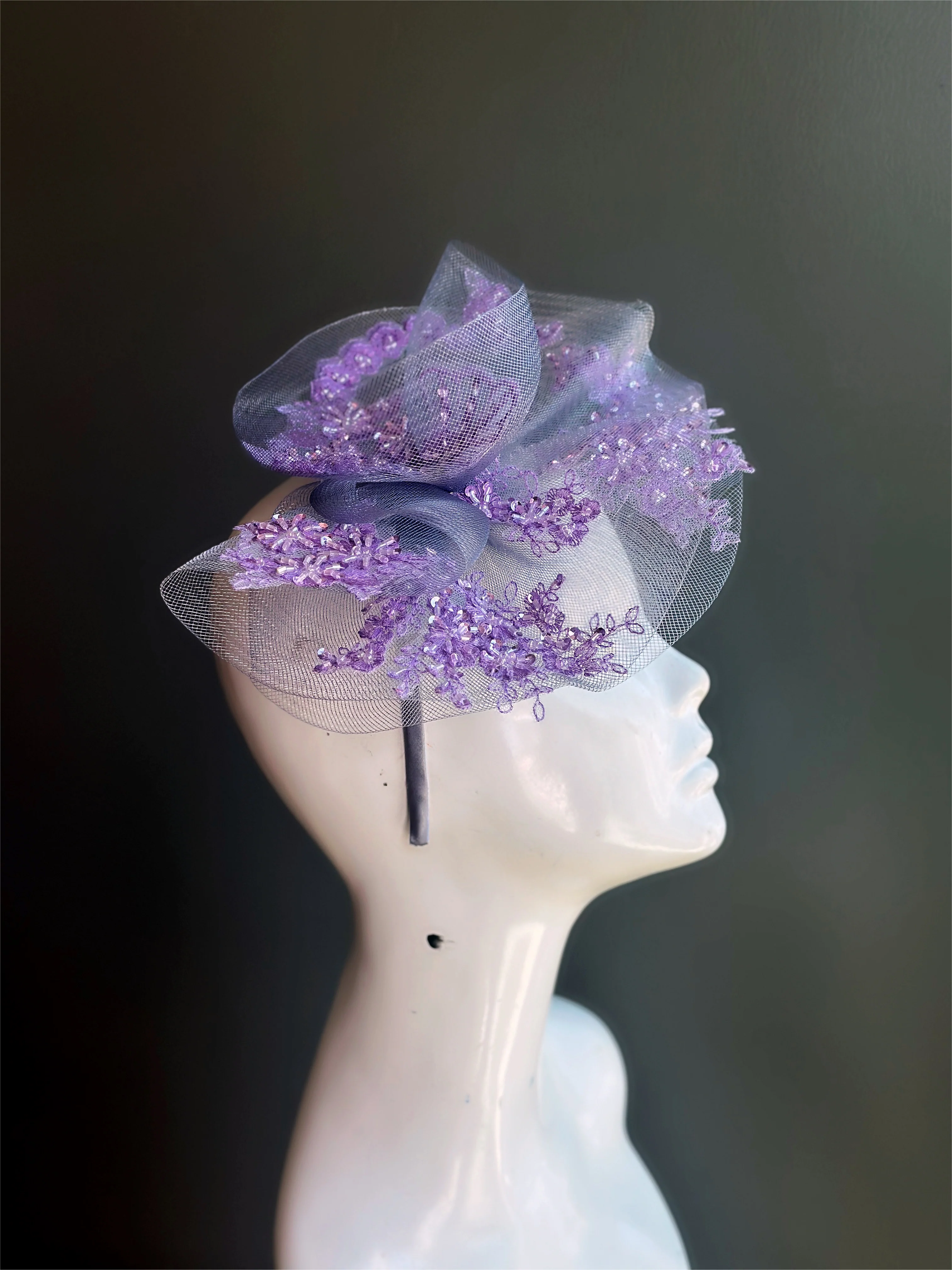 Lavender Blossom Hat - Image 2