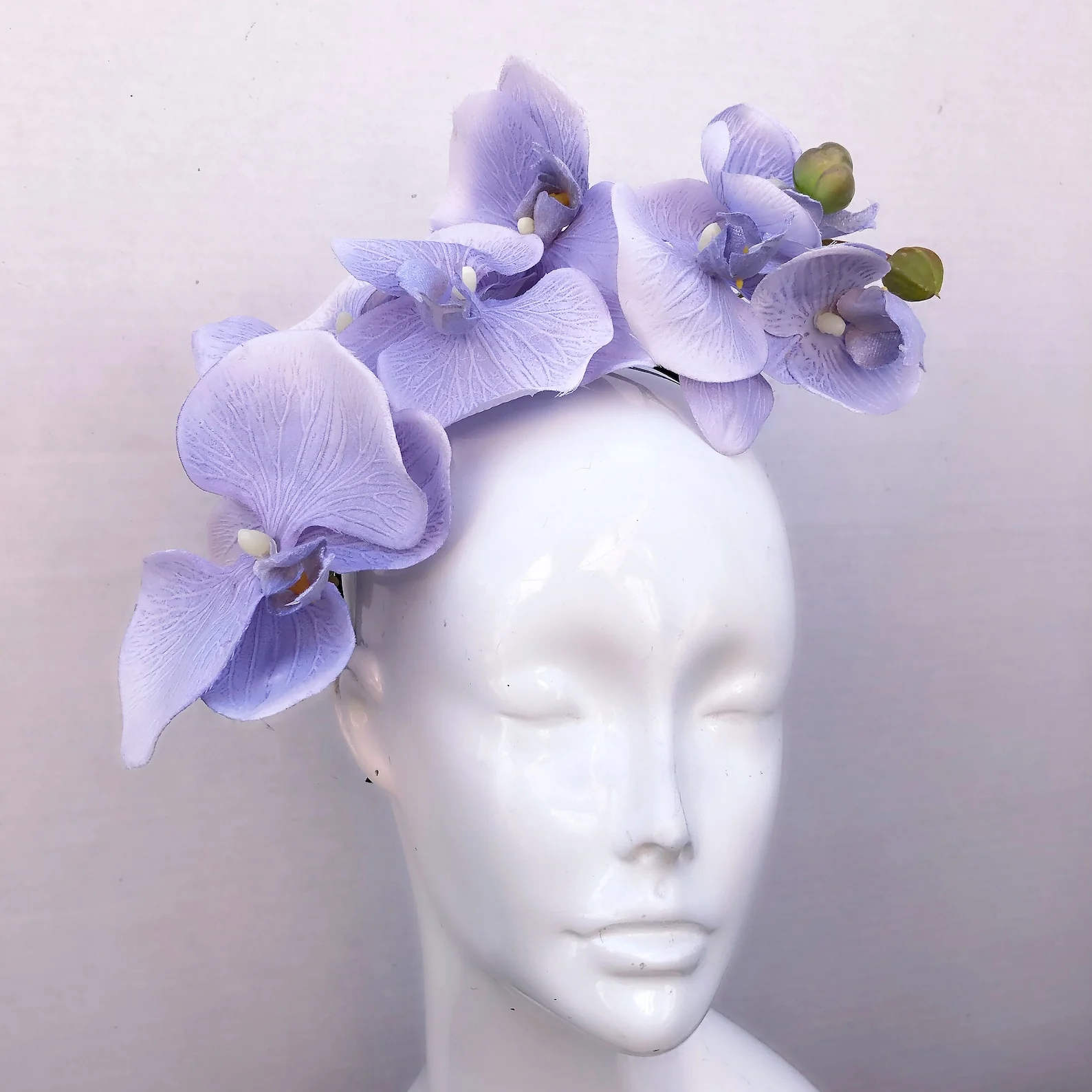 Orchid Fascinator Hat - Image 5