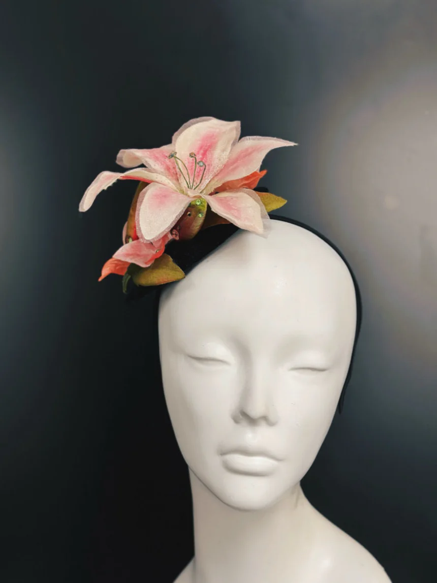 Fascinator Hat - Lovely Lily - Image 4