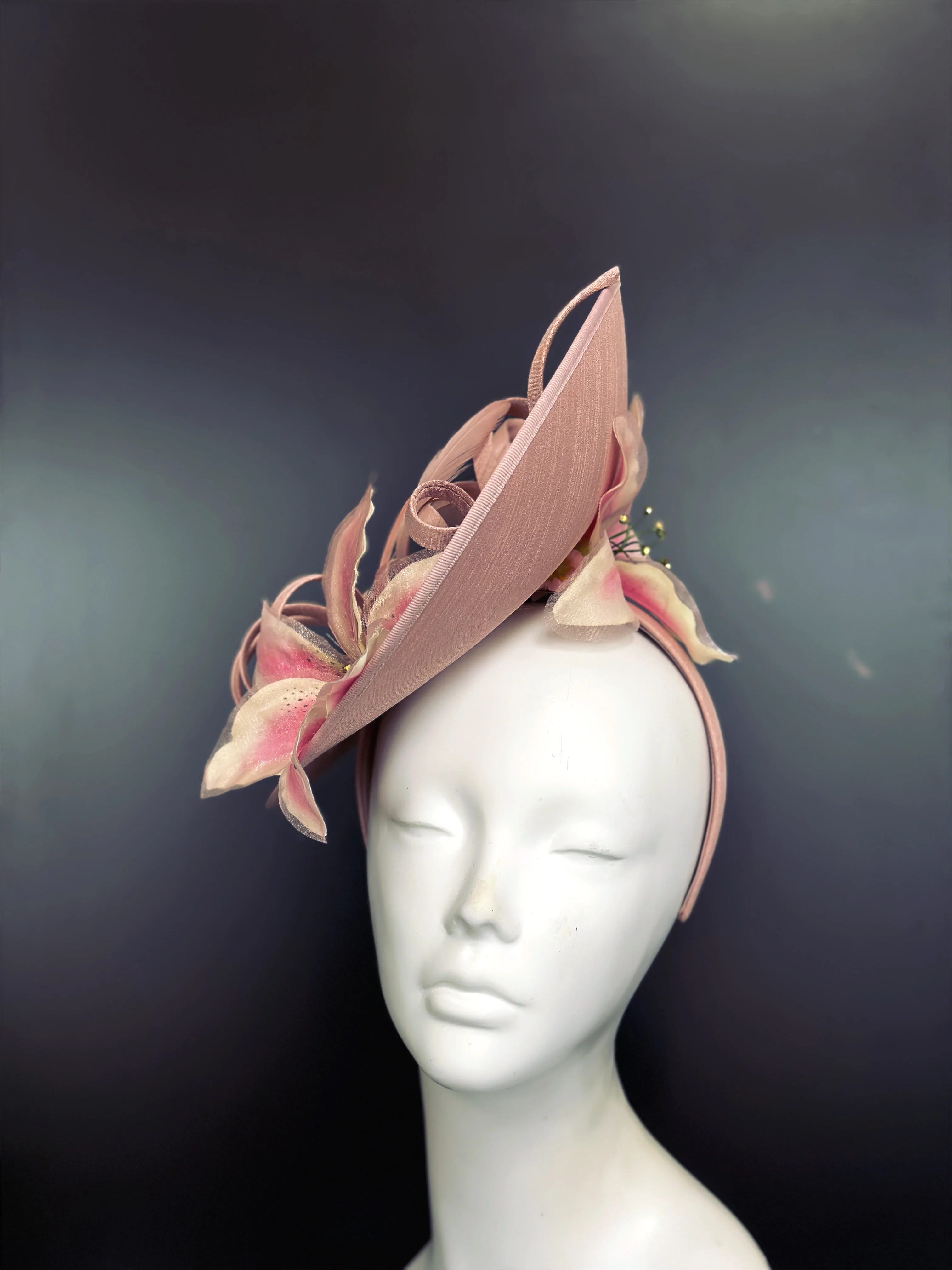 Fascinator Hat- Lily Soirée - Image 4