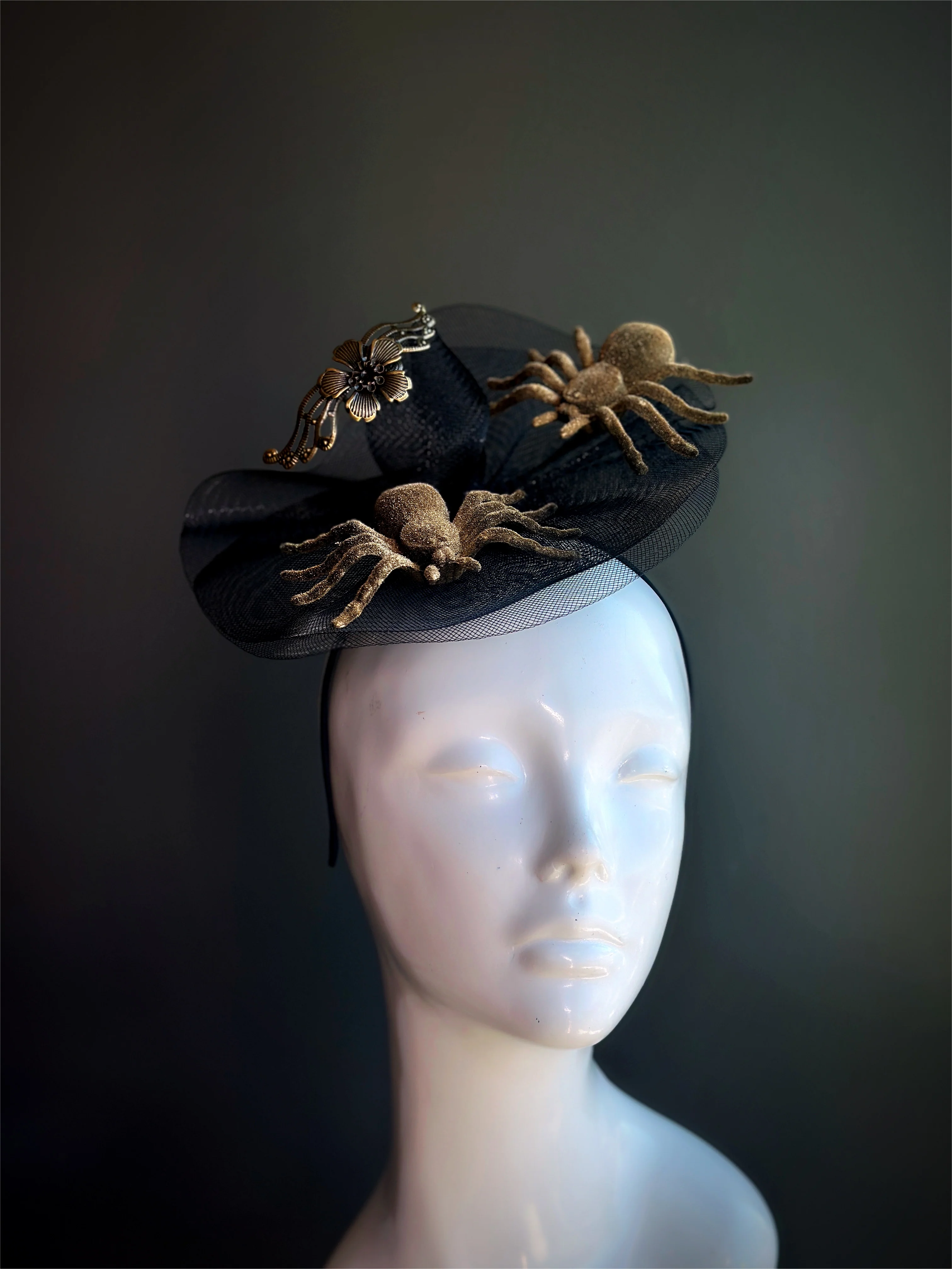 Arachnid Allure Fascinator - Image 3