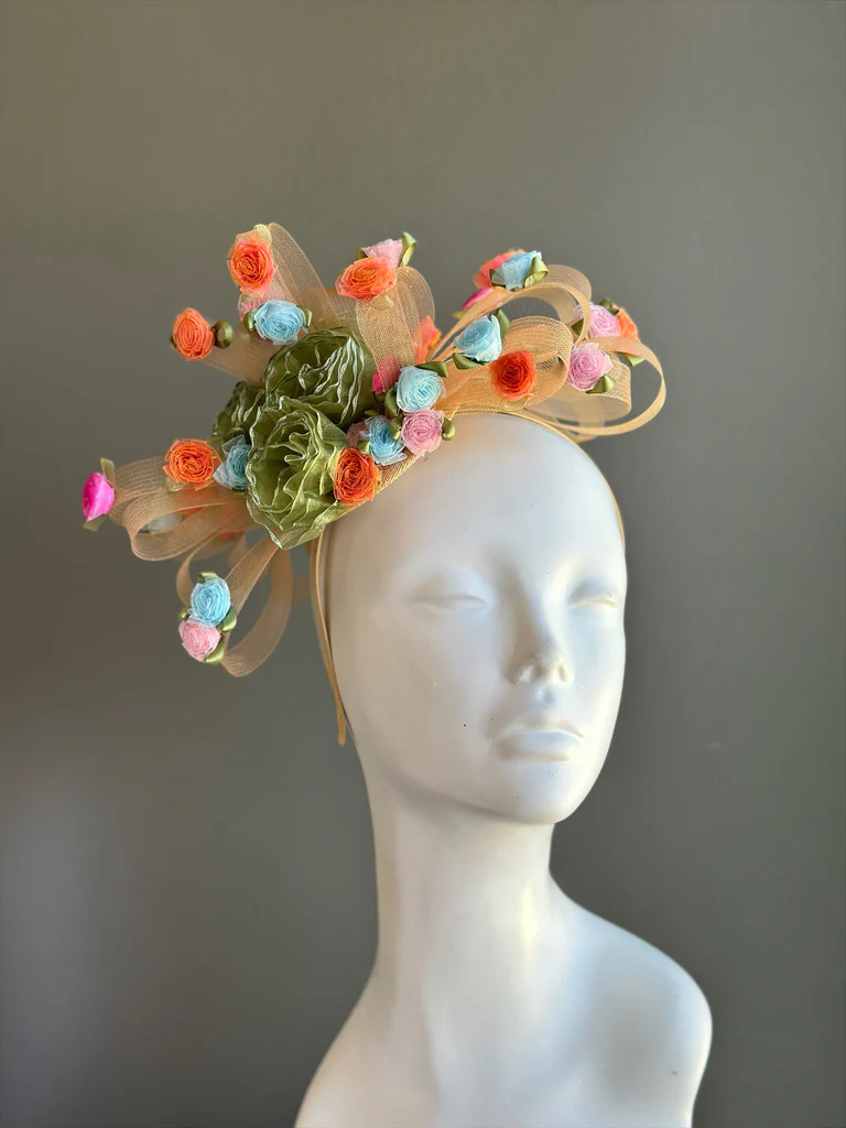 Rose Garden Fascinator - Image 3