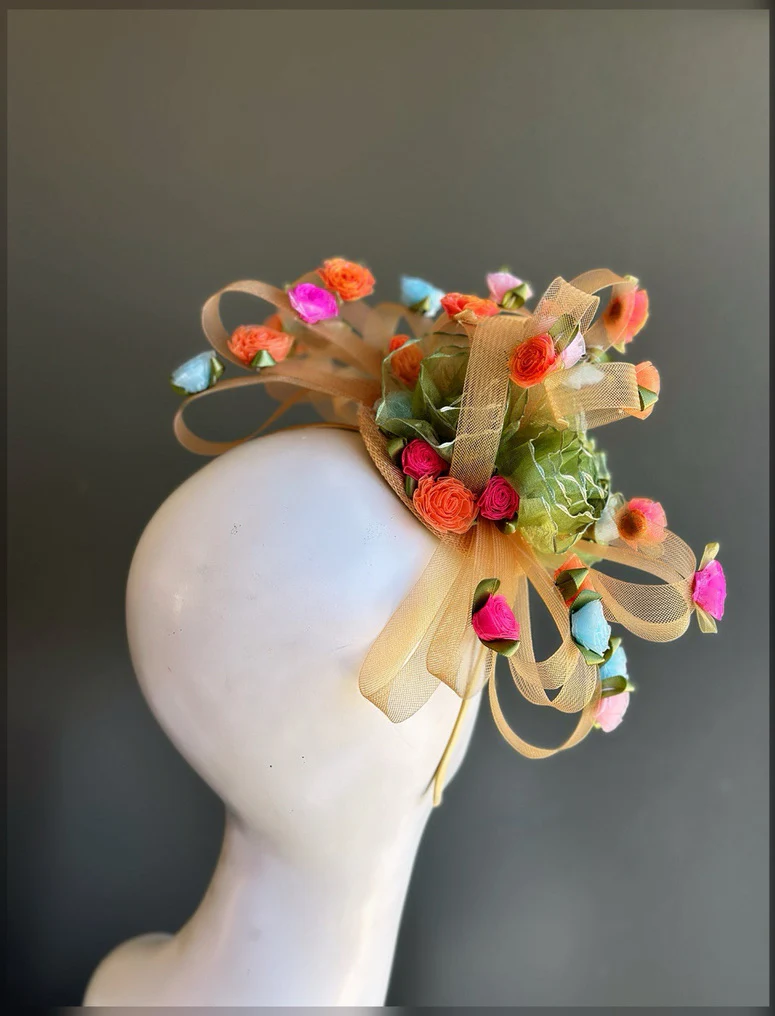 Rose Garden Fascinator - Image 5