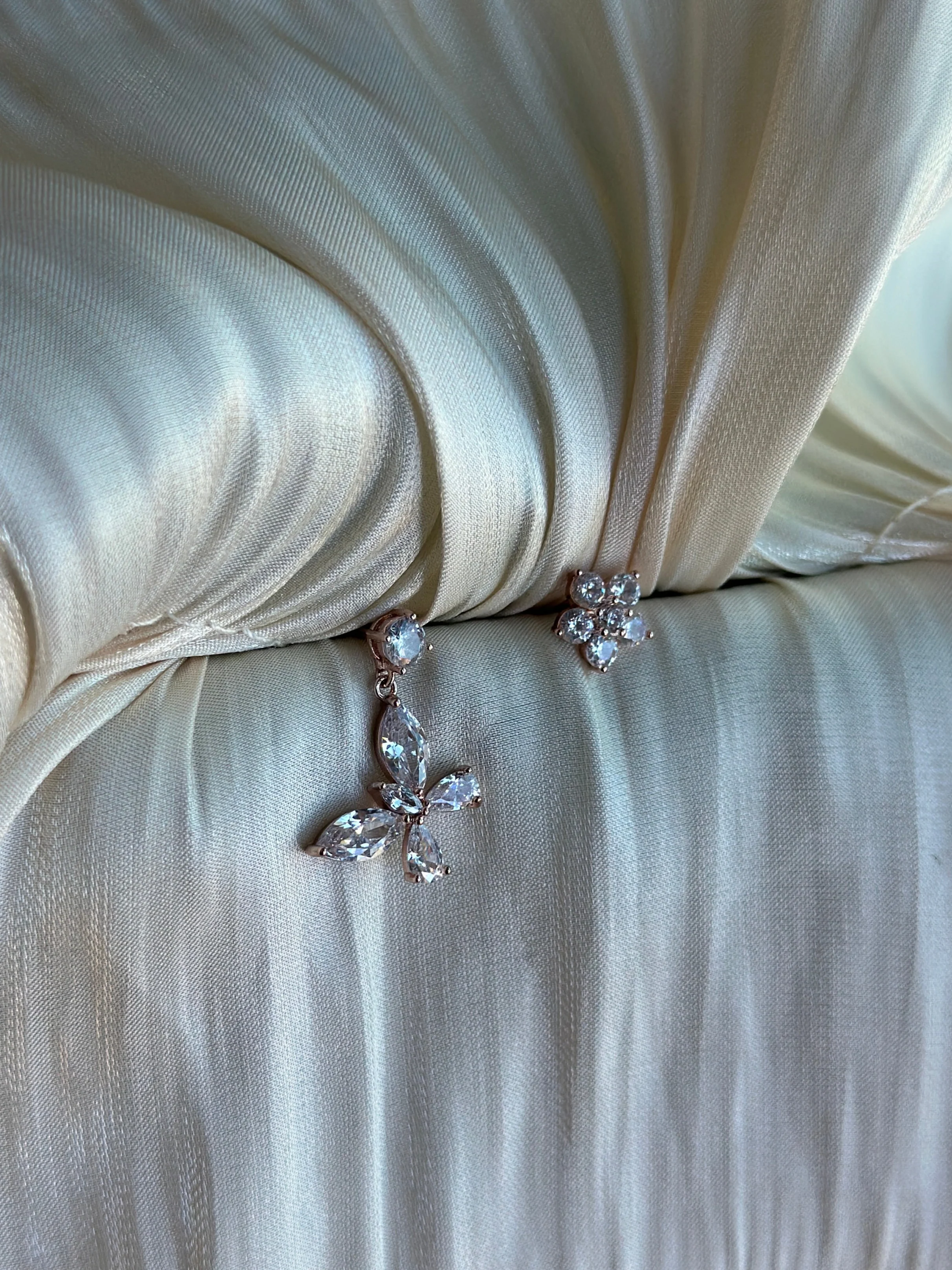 Flutter Dusk - Earrings (Rose Gold) - Image 2