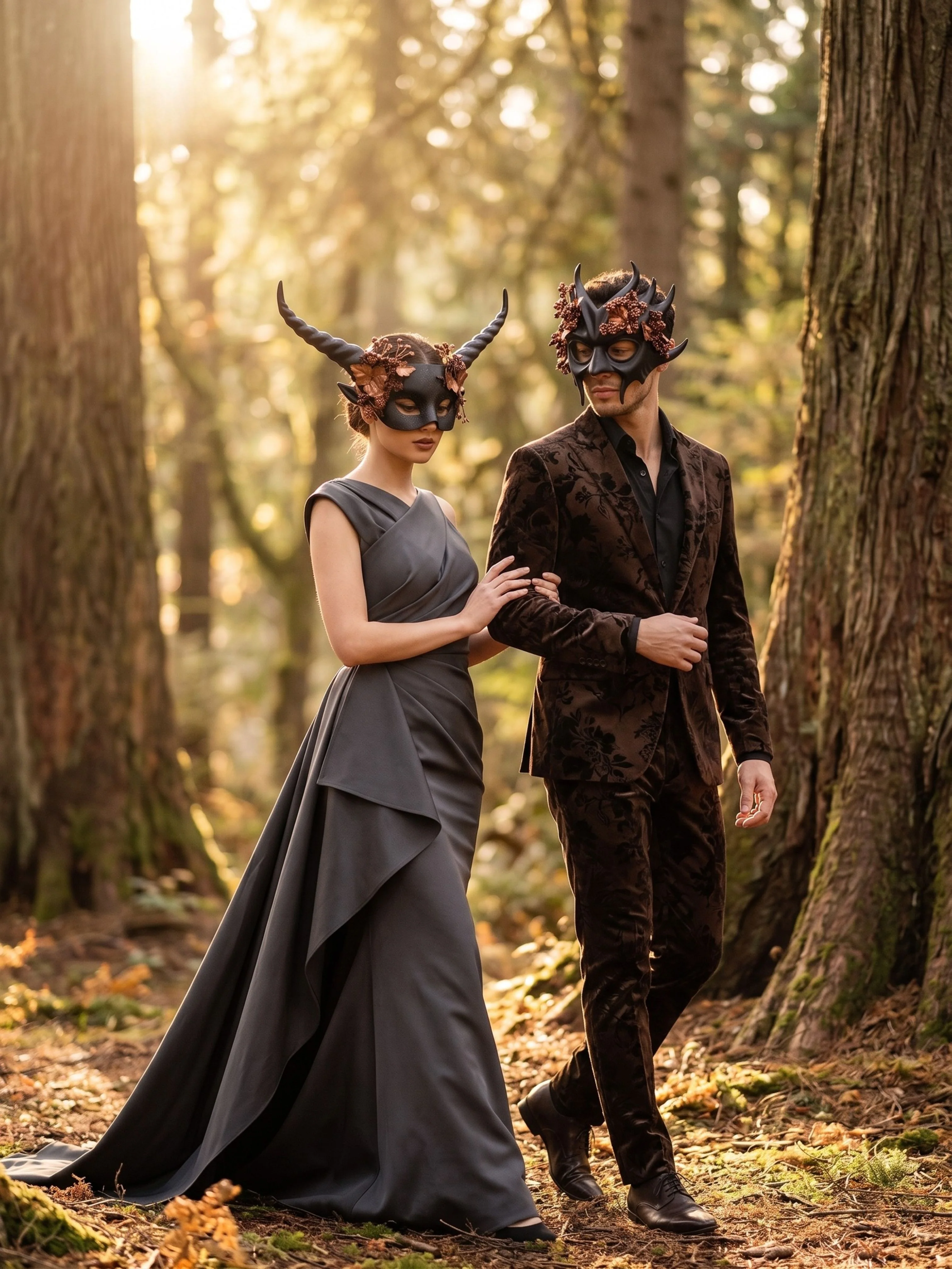 Forest Bond - Mythical Couples Masks - Image 2