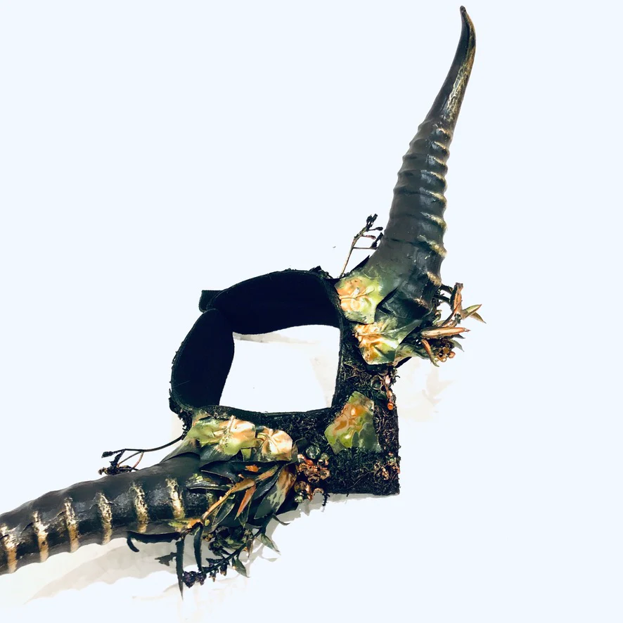 Long Horn Headdress - Woodland Forest - Image 3