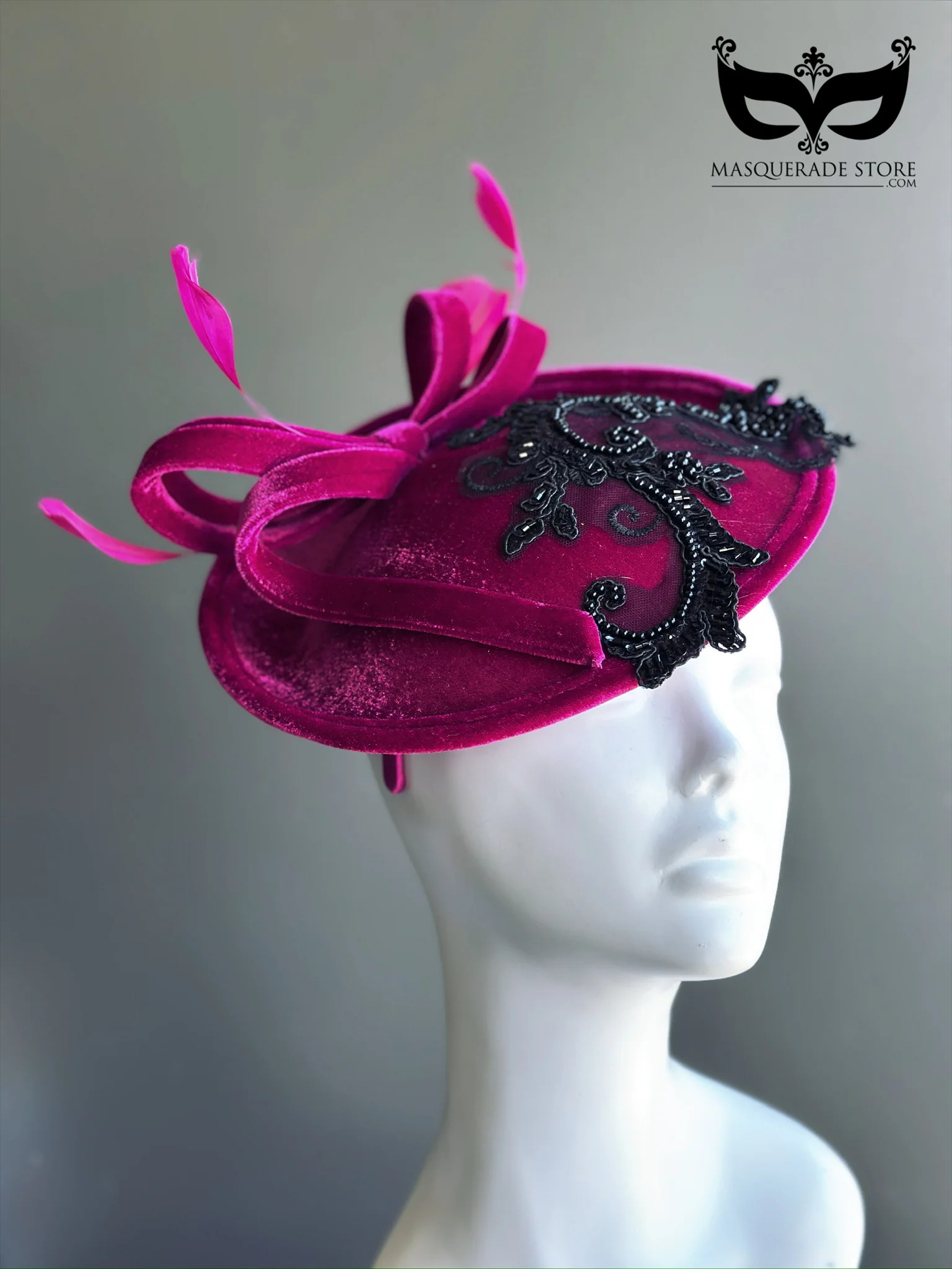 Velour Enchant – Fascinator Hat